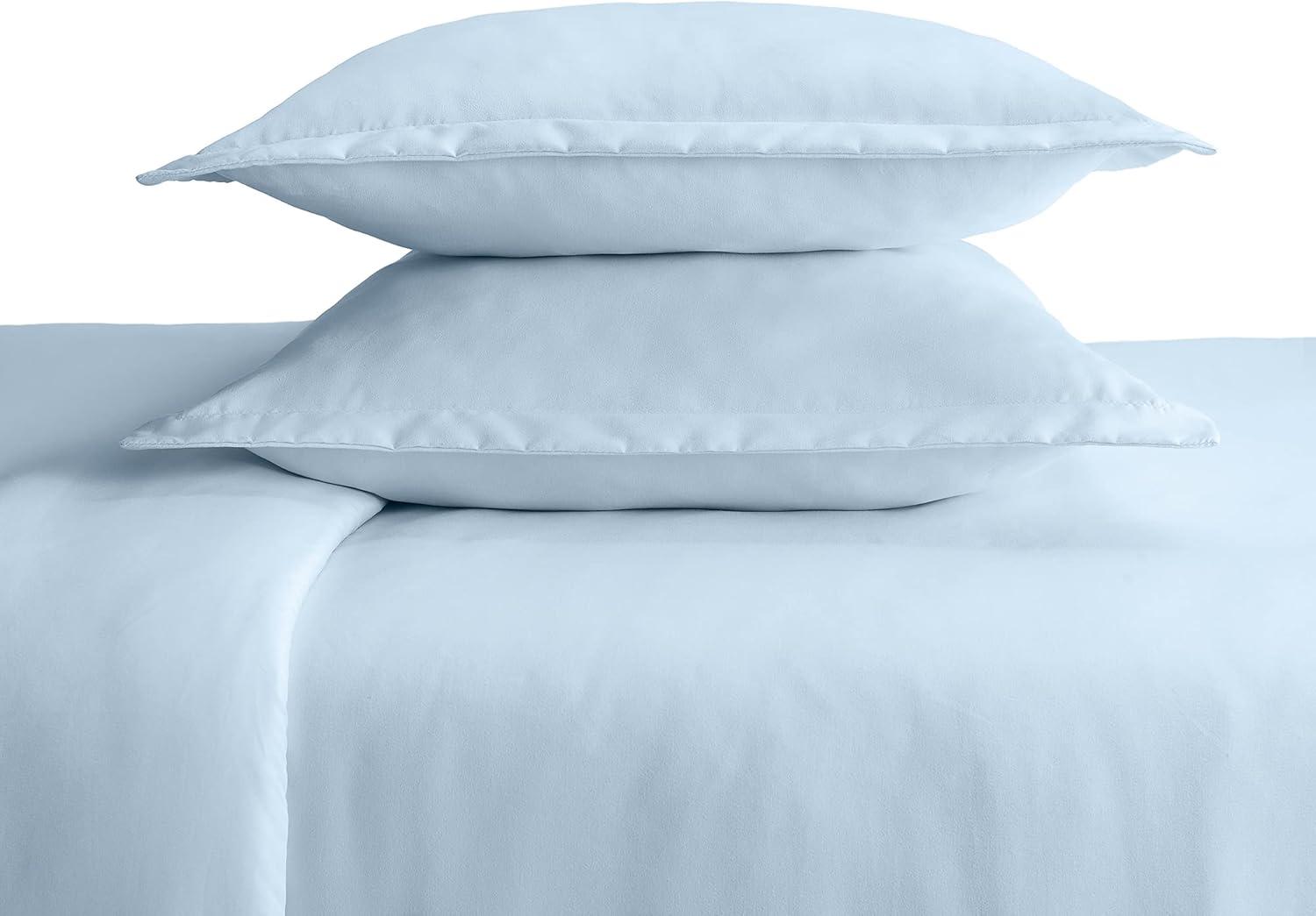 Serta Simply Clean Antimicrobial 3 Piece Duvet Cover Set