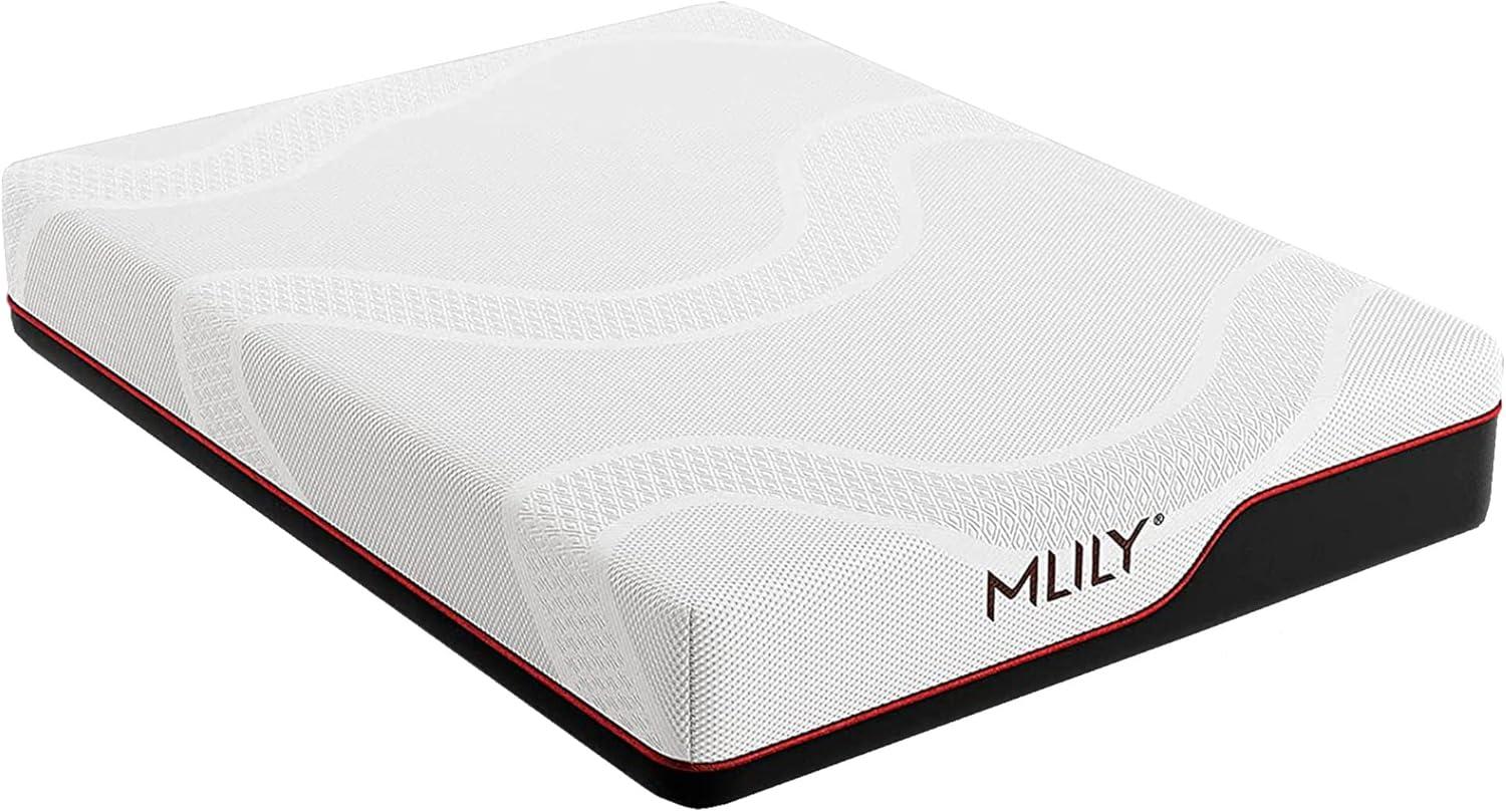 MLILY Manchester United Theatre 12 inch Memory Foam Mattress, Twin XL Size Mattress in a box,Medium Plush