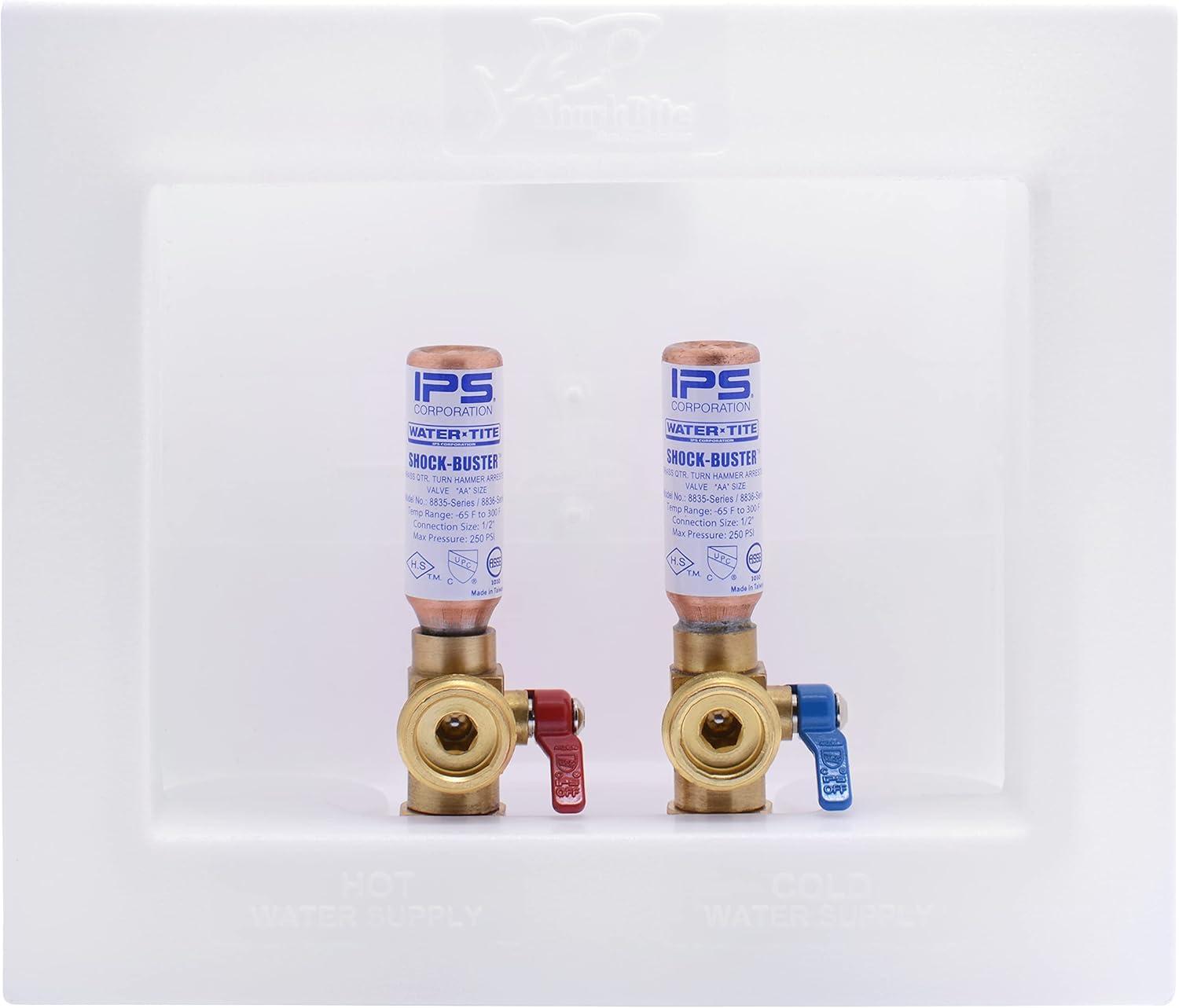 Sharkbite 1/2 in. Dia. x 3/4 in. Dia. Washing Machine Outlet Box
