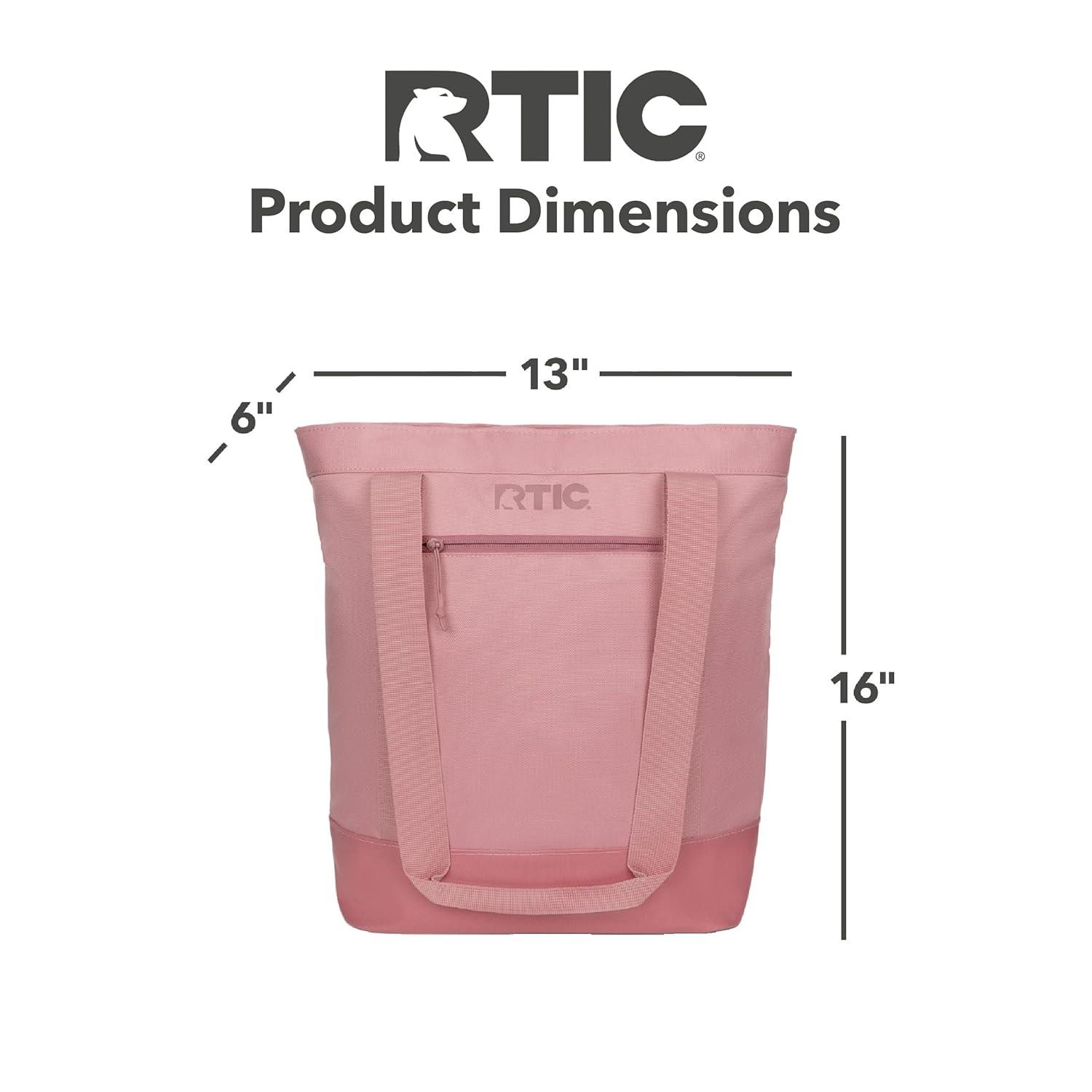 RTIC Everyday Insulated Slim Tote Bag, 15 Ltr Cooler Bag, Leak-Free Interior,  Navy