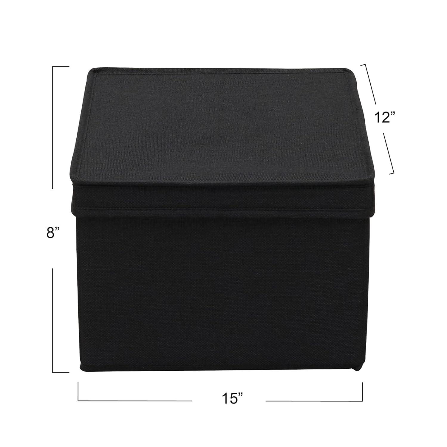 Household Essentials Fabric Bin (Set of 2)