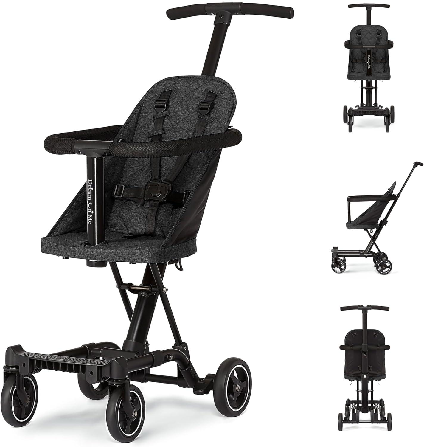 Dream On Me Coast Rider Travel Stroller Lightweight Stroller Compact Portable Vacation Friendly Stroller