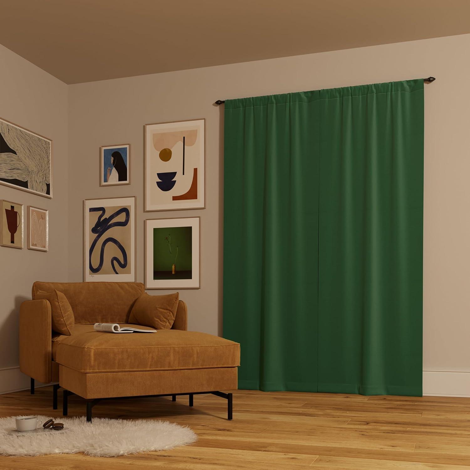 Rianna Theater Grade Extreme 100% Blackout Rod Pocket Curtain Panel