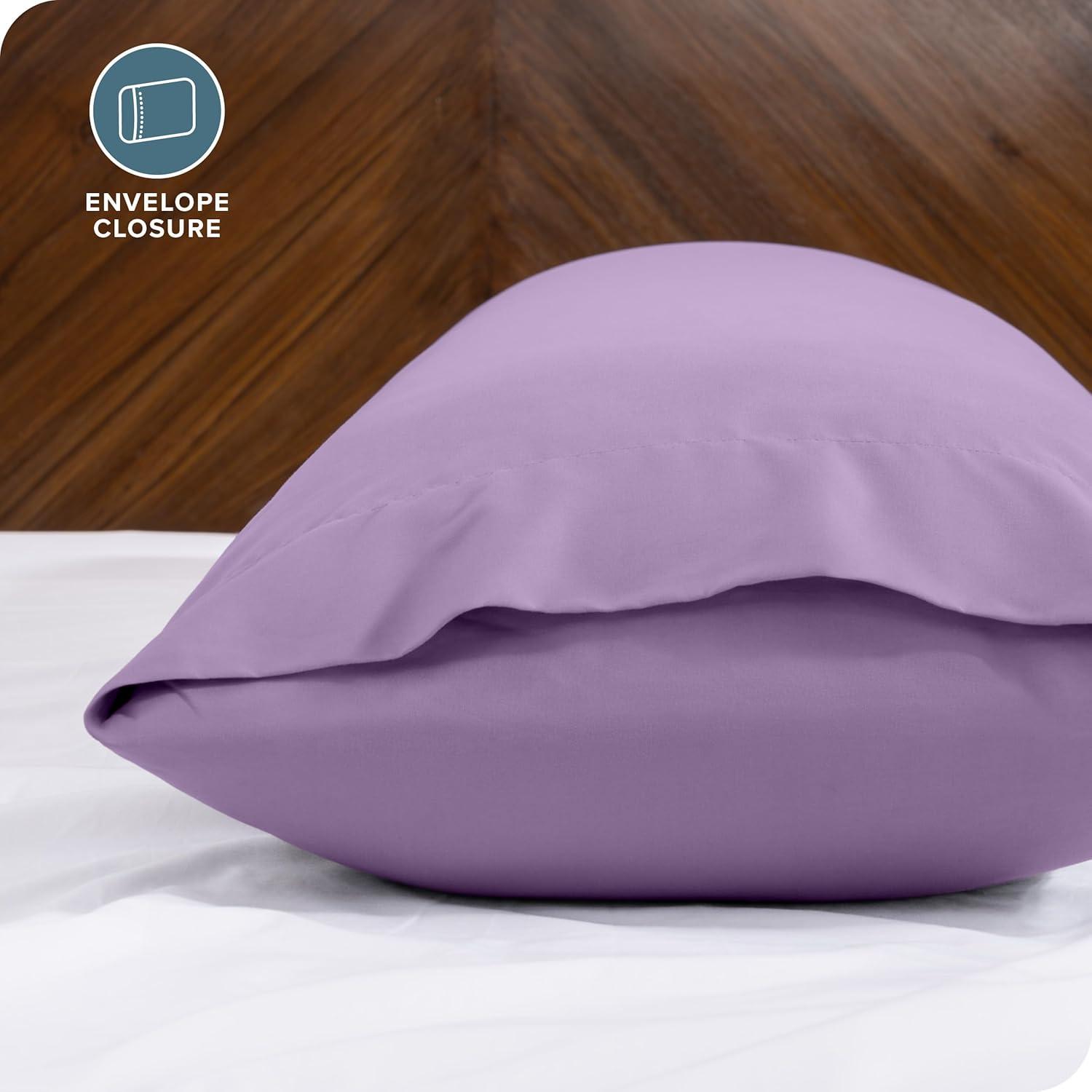 Ultra-Soft Microfiber Pillowcases by Bare Home