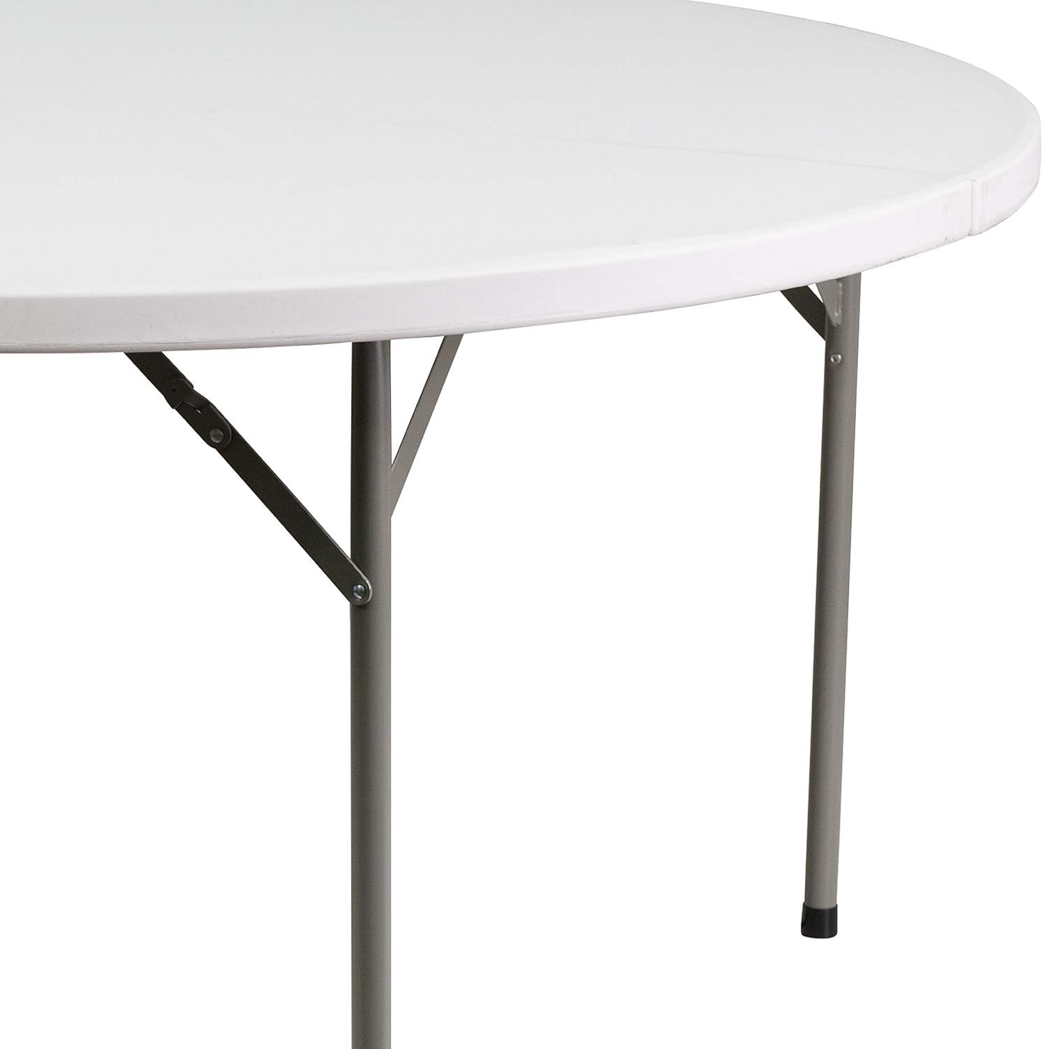 Flash Furniture Noah Round Plastic Event Folding Table