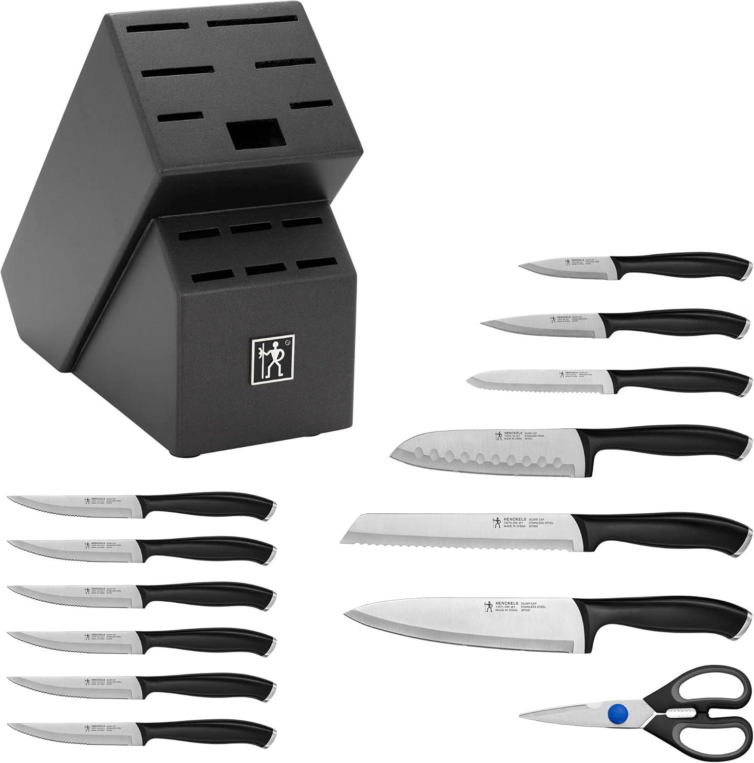 Henckels Silvercap 14-piece Knife Block Set