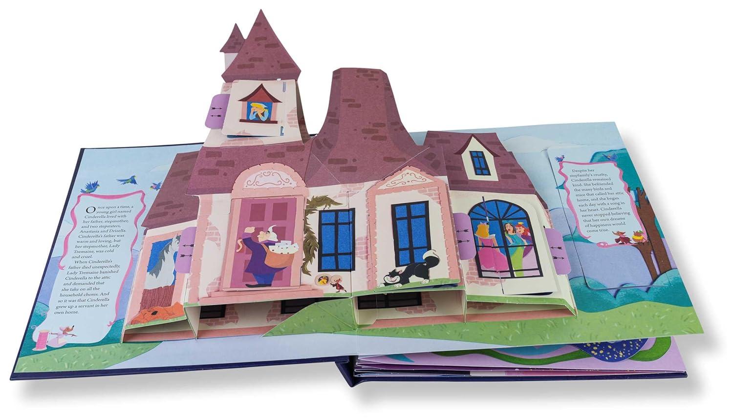Disney: Cinderella Pop-Up Book - (Disney Princess) by Matthew Reinhart (Hardcover)