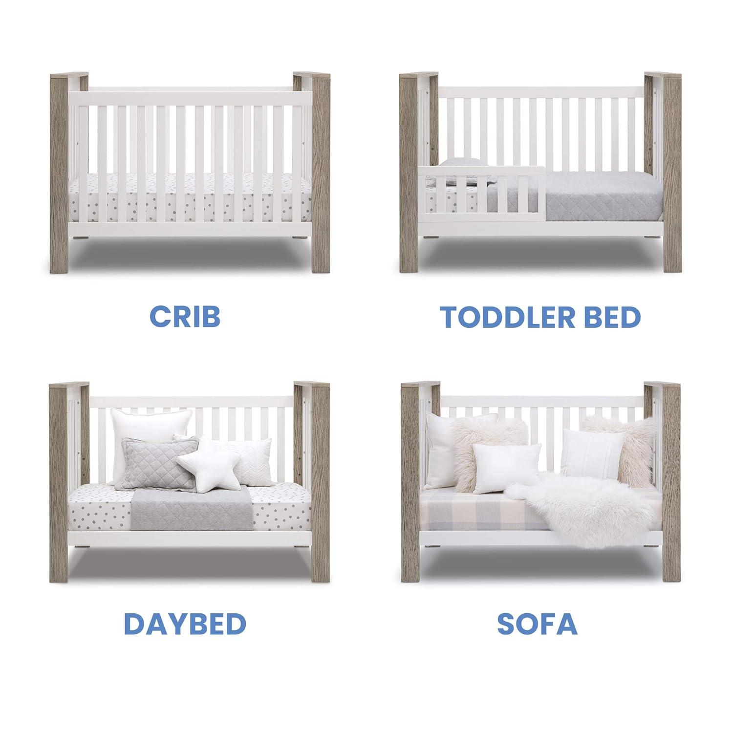 Delta Children Miles 4-in-1 Convertible Crib