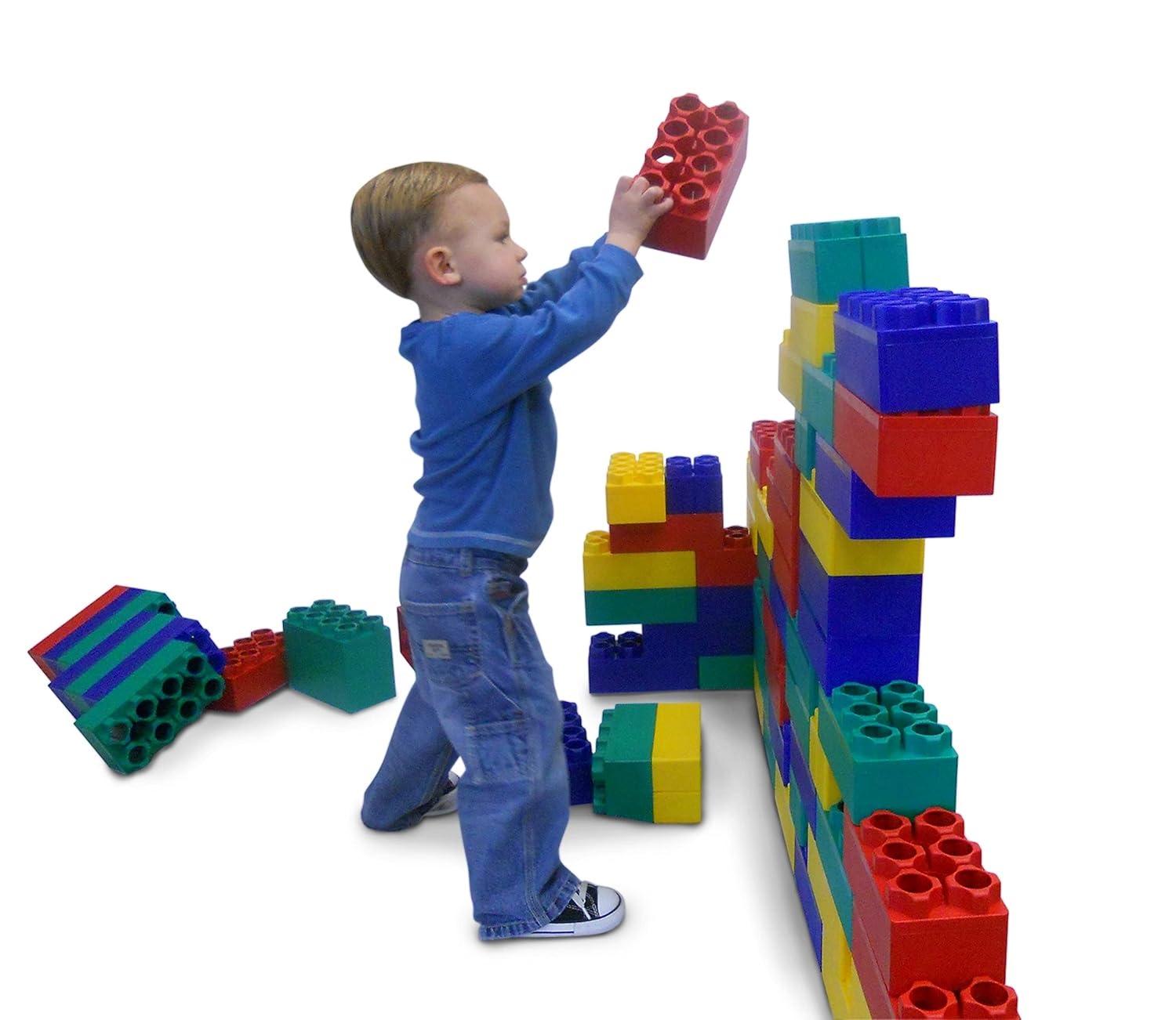 Kid's Adventure Jumbo Blocks Standard 00263-1 Building Set (96 Pieces)