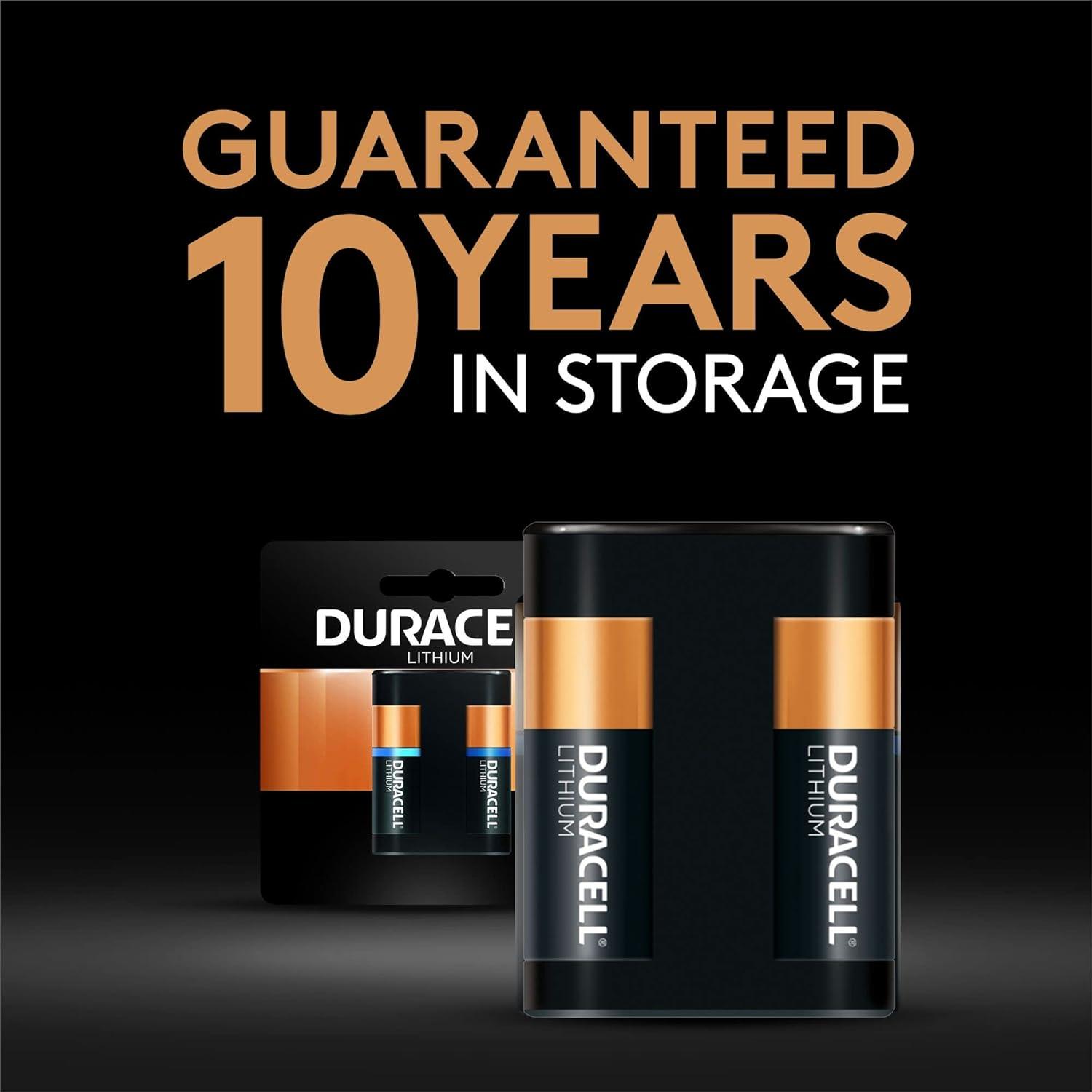 Duracell 245 6V High Power Lithium Photo Battery