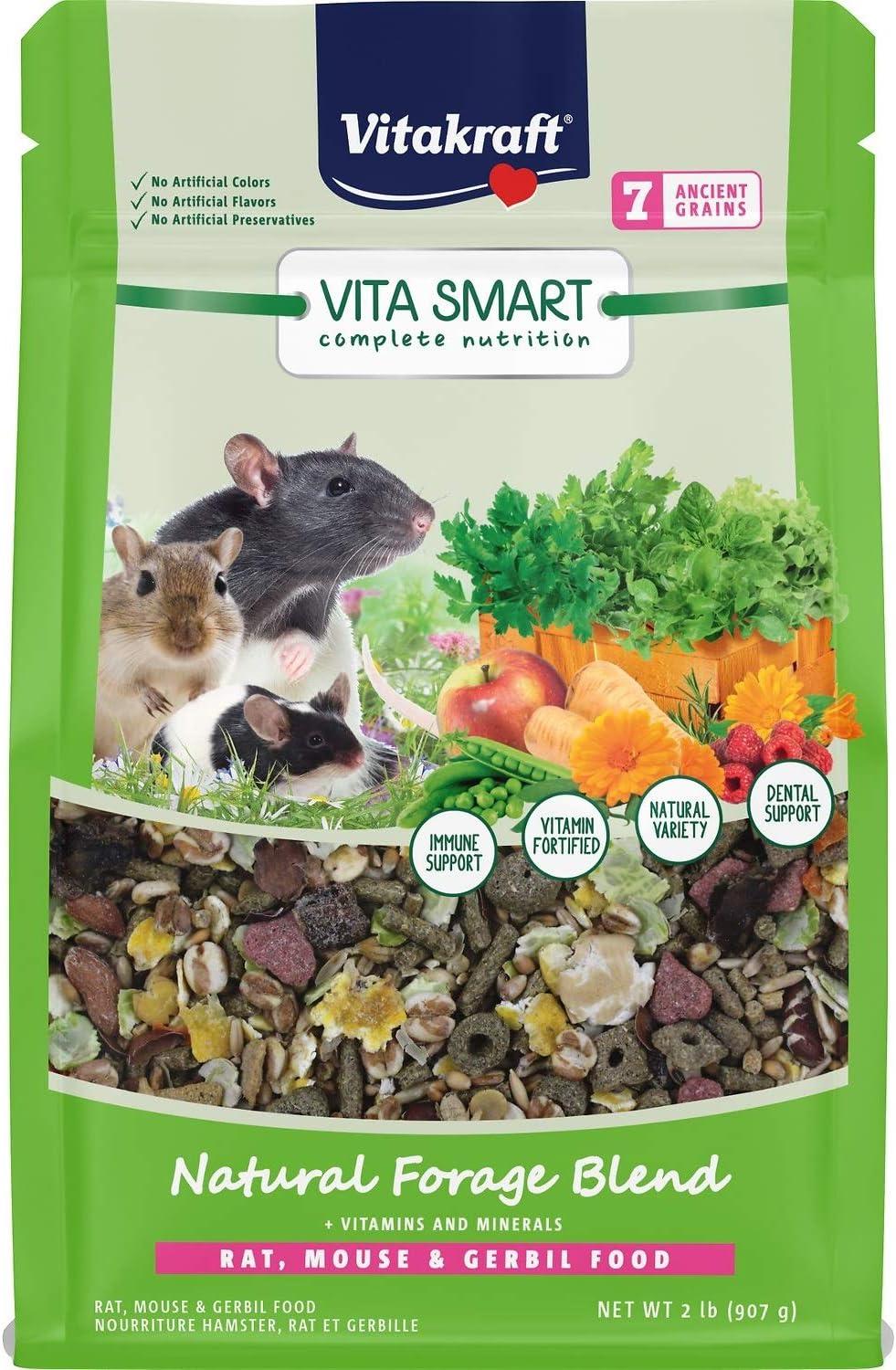 Natural Forage Blend Rat, Mouse, and Gerbil Food