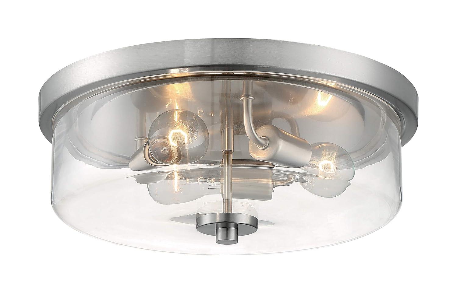 Nuvo Lighting - Sommerset-3 Light Flush Mount in Modern/Contemporary Style-15