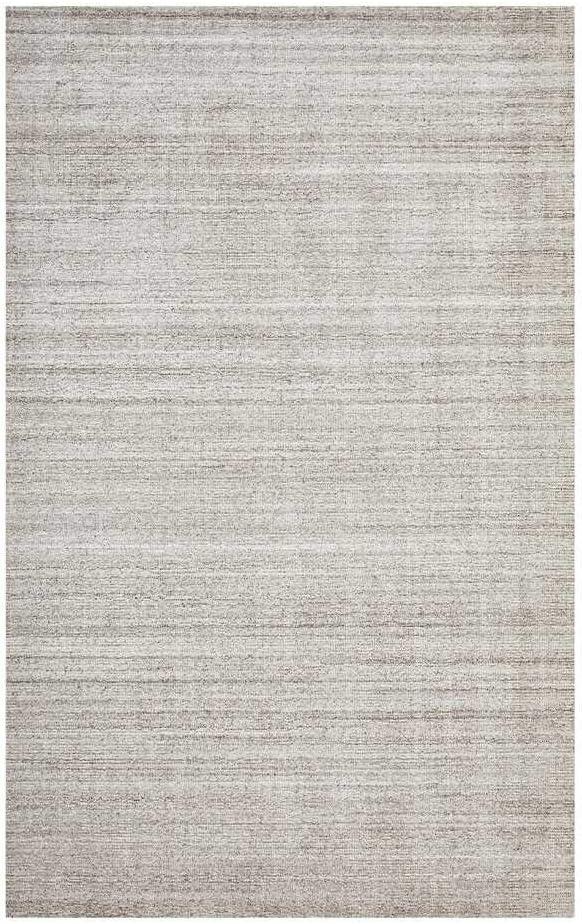 Halsey Hand-Knotted 8' x 10' Linen and Wool Stripe Area Rug