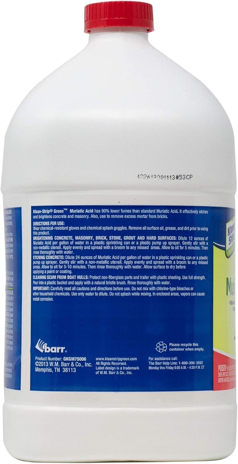 Klean Strip Green Gallon Muriatic Acid for Concrete and Masonry