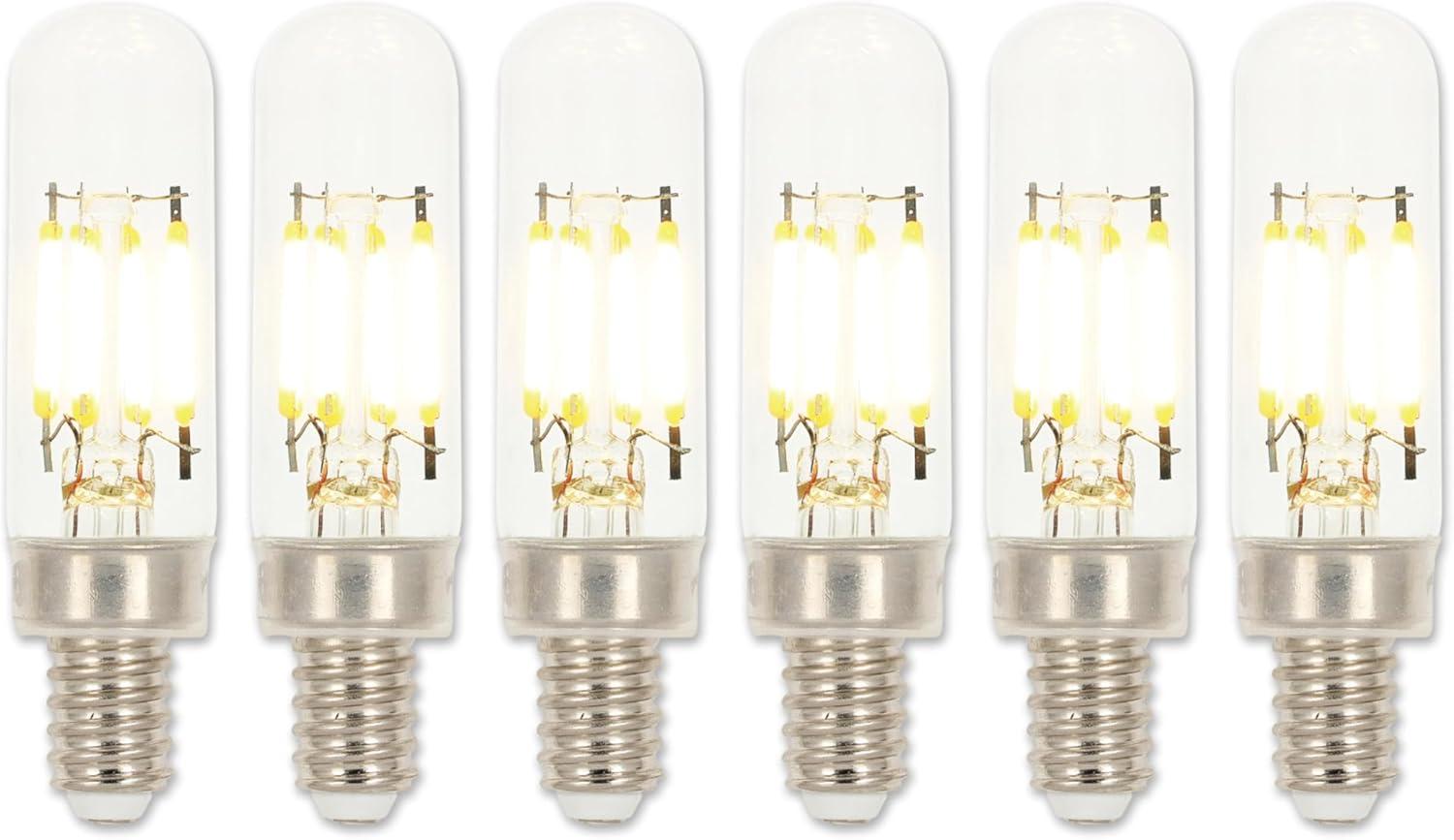 25 Watt Equivalent T6 Clear Dimmable LED Bulb Set