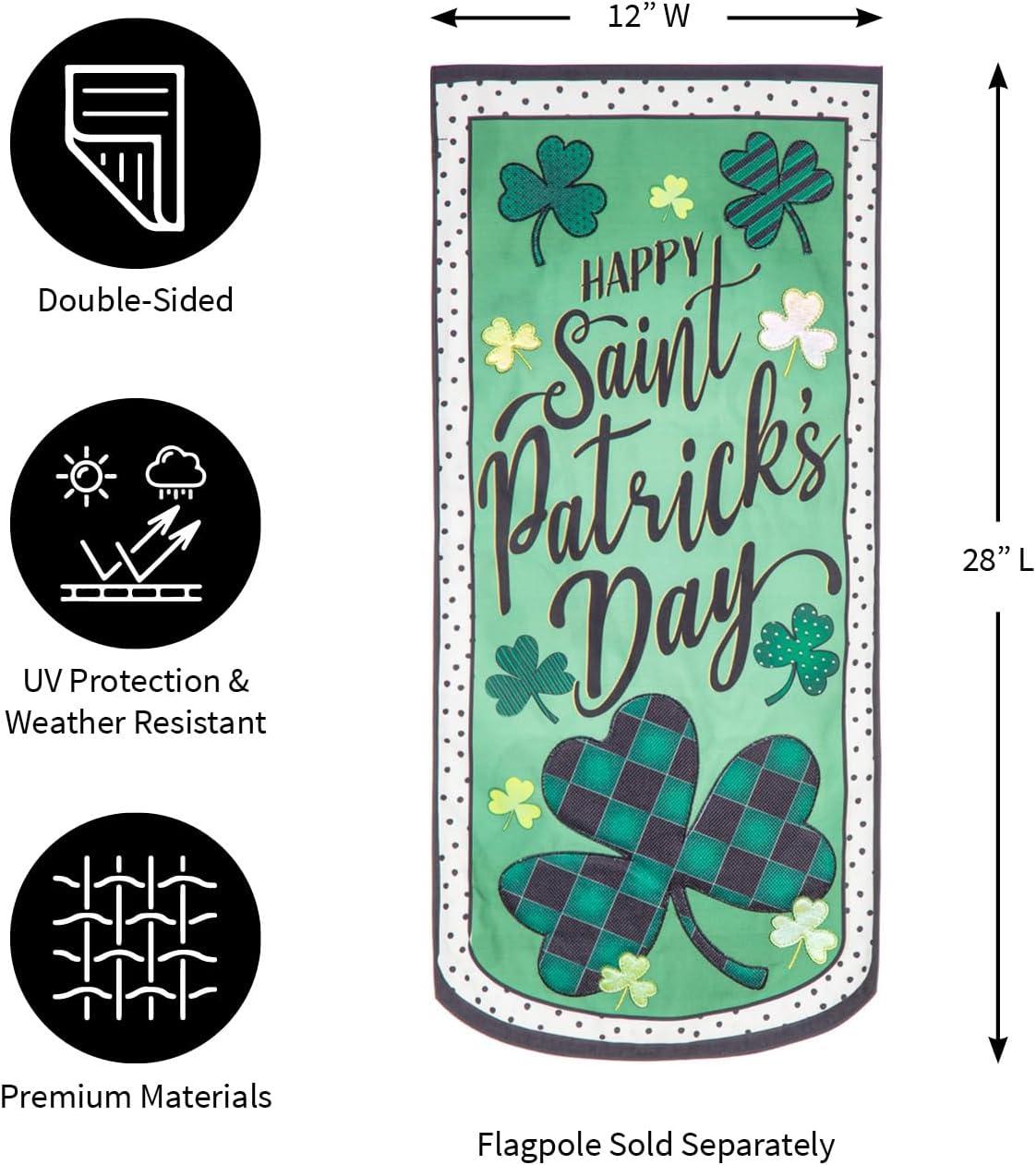 Happy St. Patrick's Day Everlasting Impressions Textile Décor
