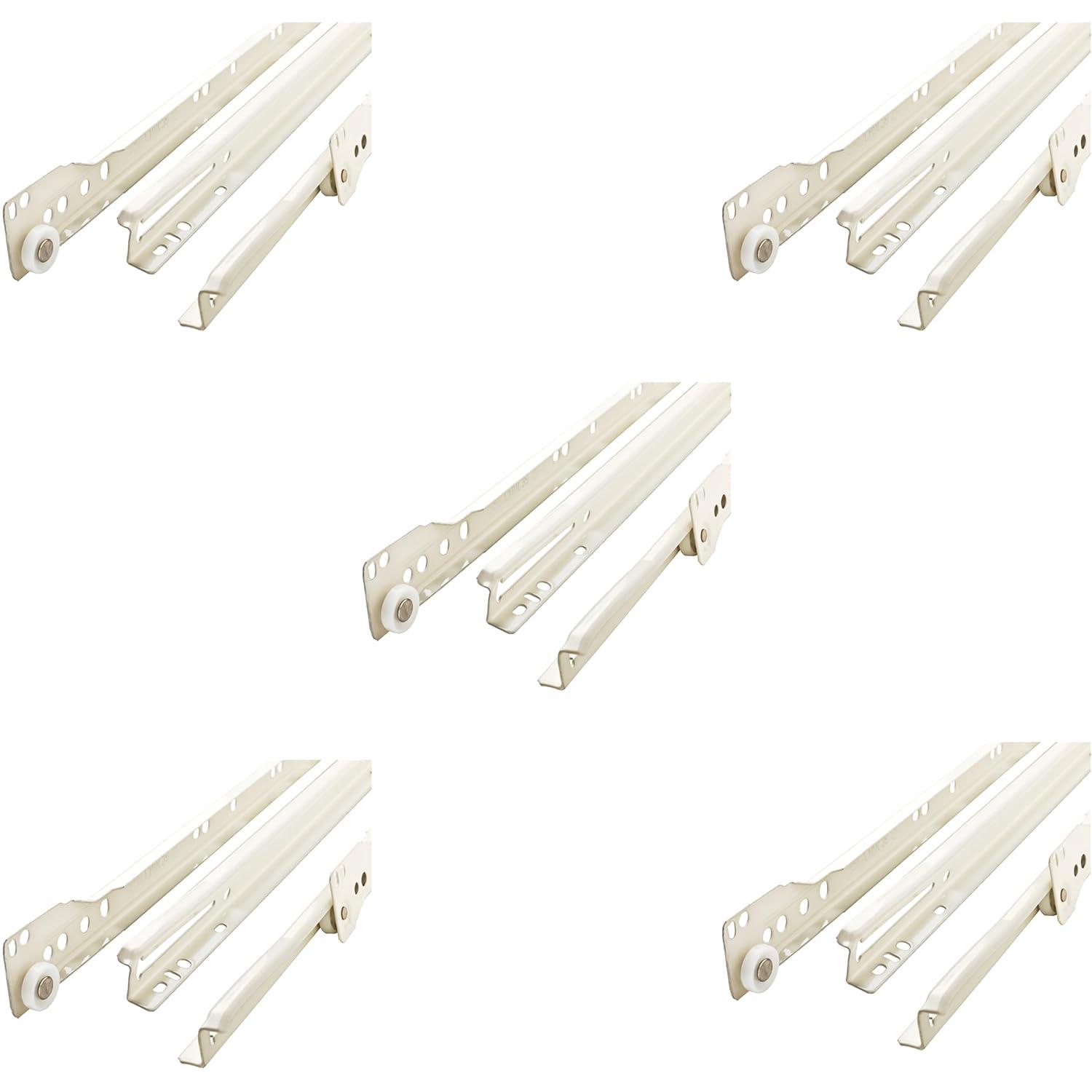 Franklin Brass Full Extension Bottom Mount Metal Drawer Slide (Set of 10)