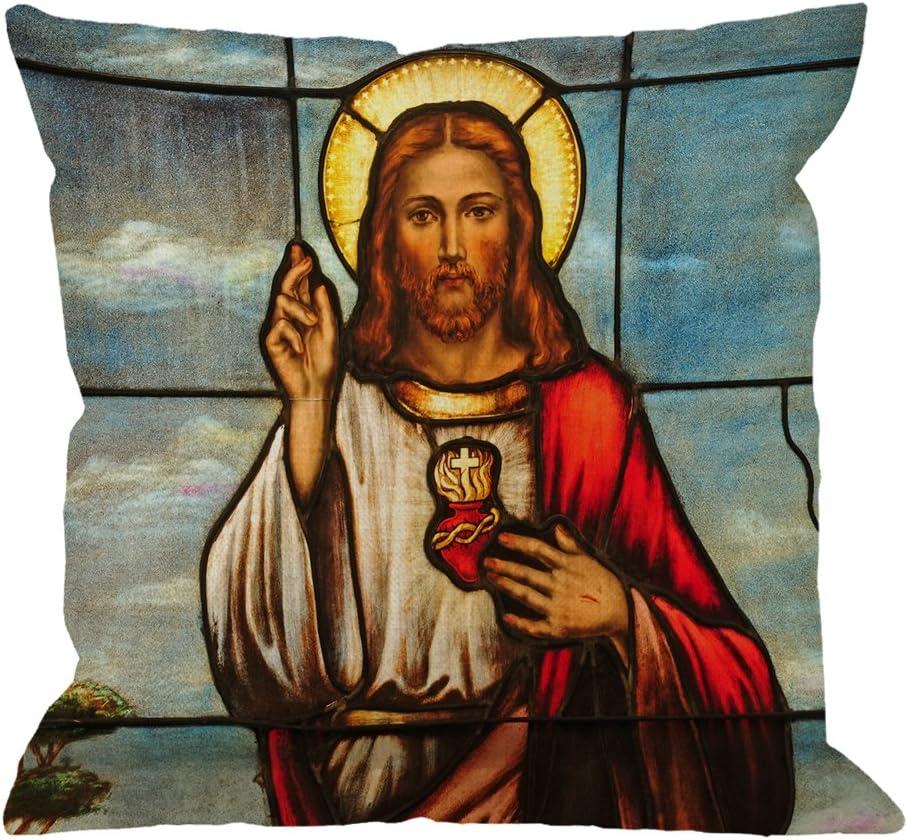 HGOD DESIGNS Polka Dots Decorative Throw Pillow Cover Case,Brush Strokes Dots Cotton Linen Outdoor Pillow Cases Square Standard Cushion Covers for Sofa Couch Bed Car 18x18 inch Black