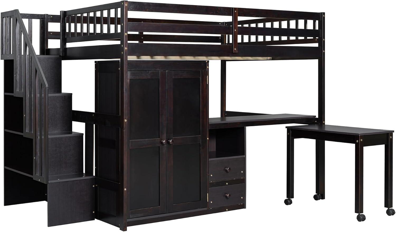 Reprise Designs Desk & Wardrobe – Space-Saving Multifunctional Loft Bed