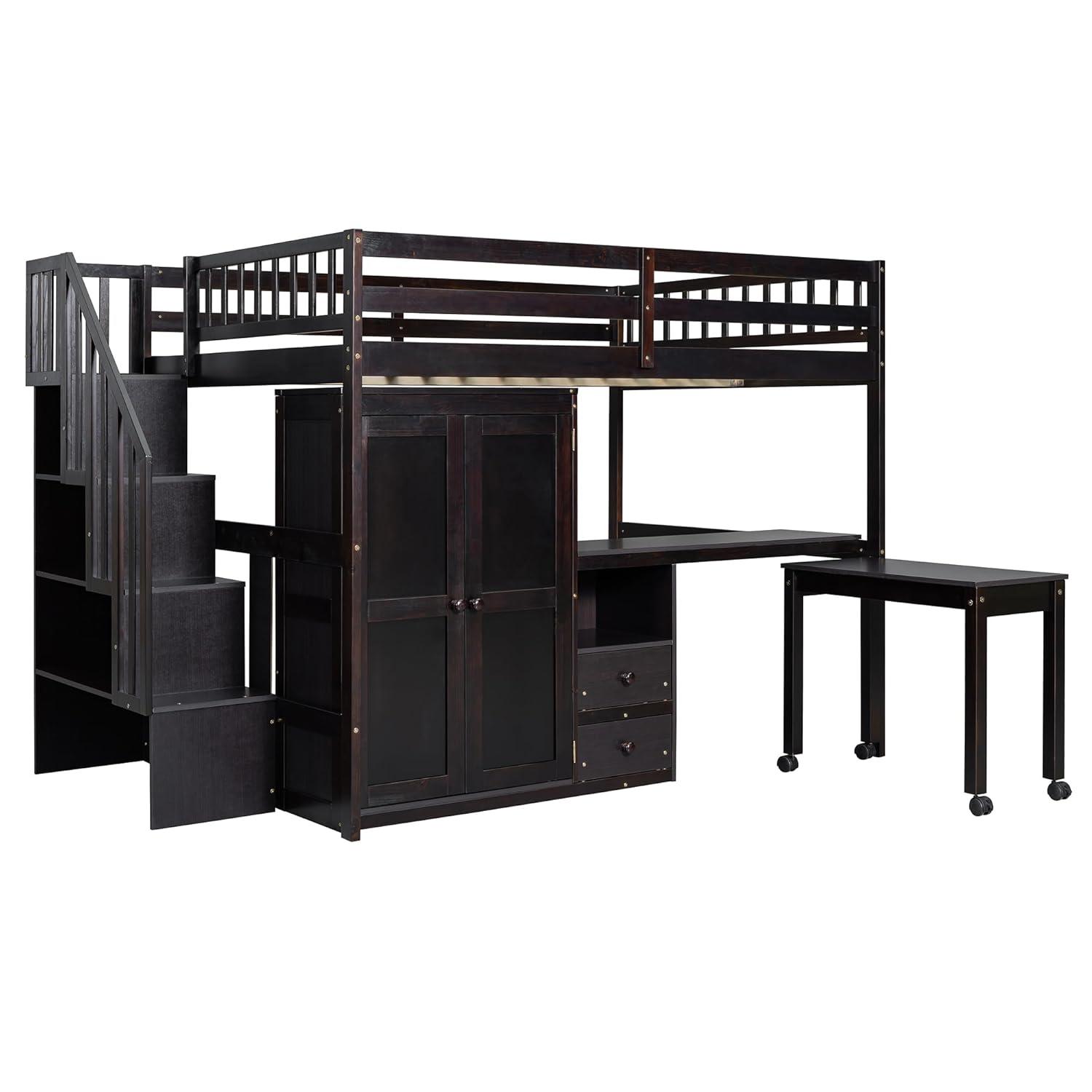 Reprise Designs Desk & Wardrobe – Space-Saving Multifunctional Loft Bed