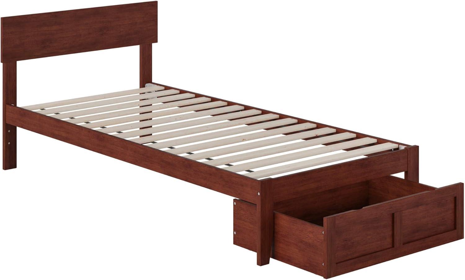 Boston Bed with Foot Drawer - AFI