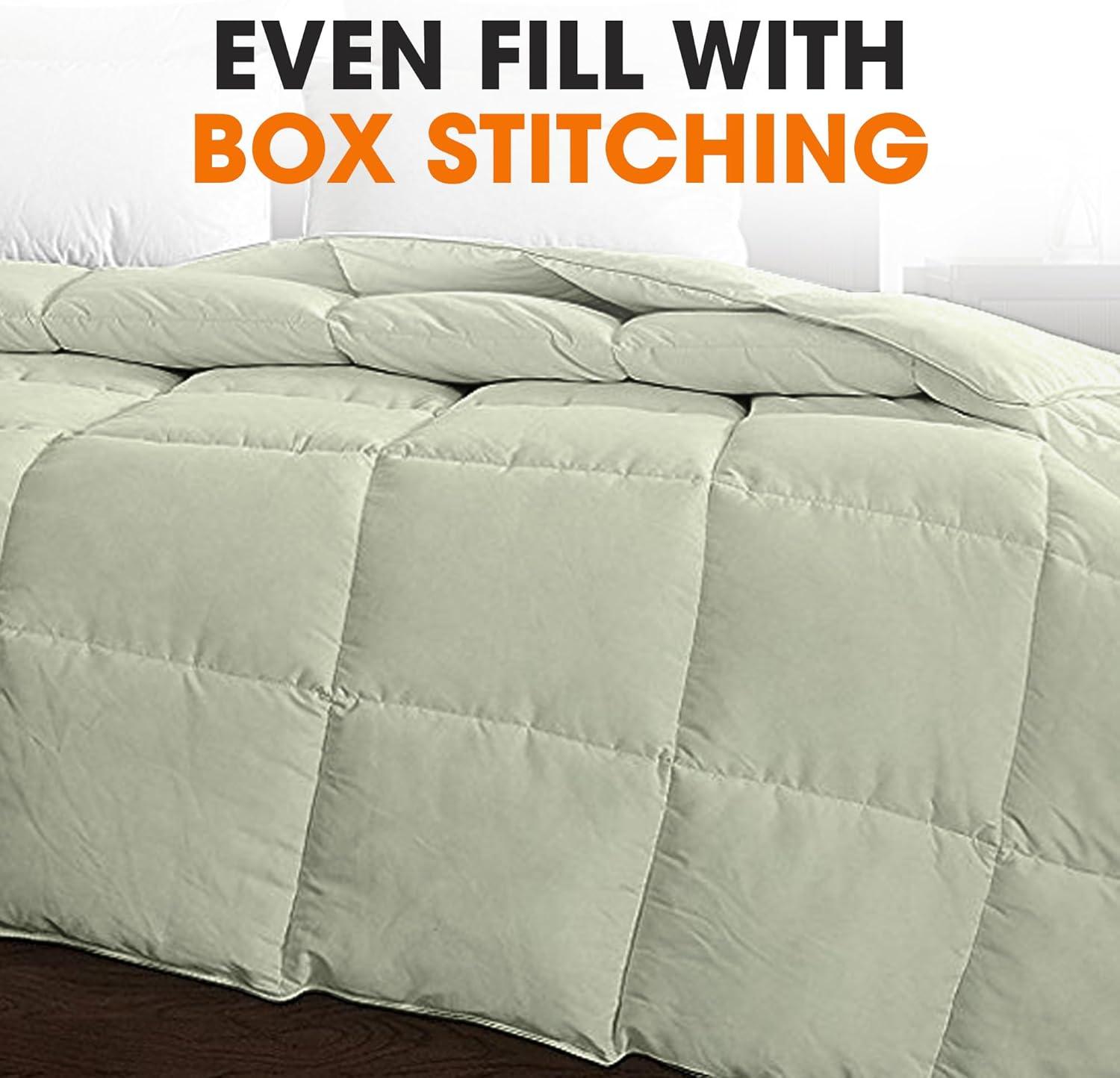 Cheer Collection Baffle Box Stitch Comforter