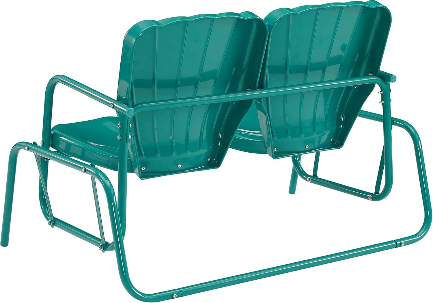 Outdoor Burley Gliding Metal Bench