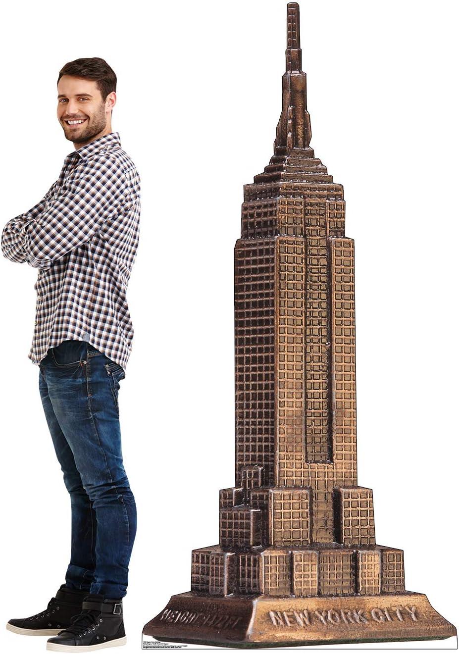 76 x 37 in. Empire State Building Cardboard Standup