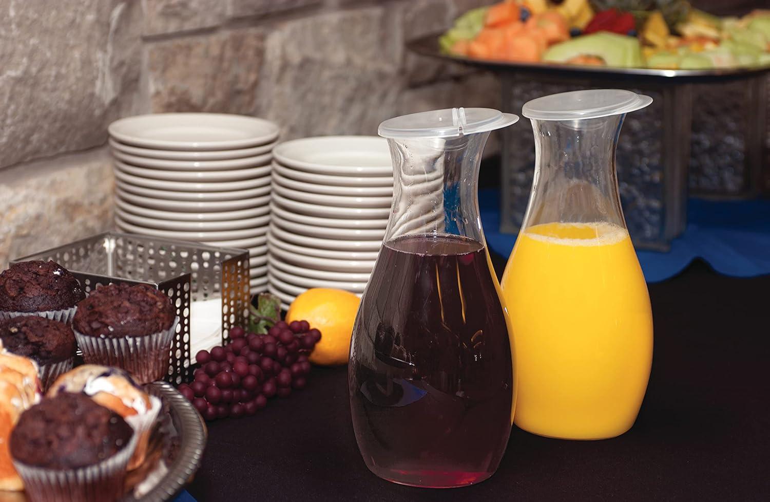Carlisle Food Service Products Reckers Polycarbonate Carafe (Set of 12)