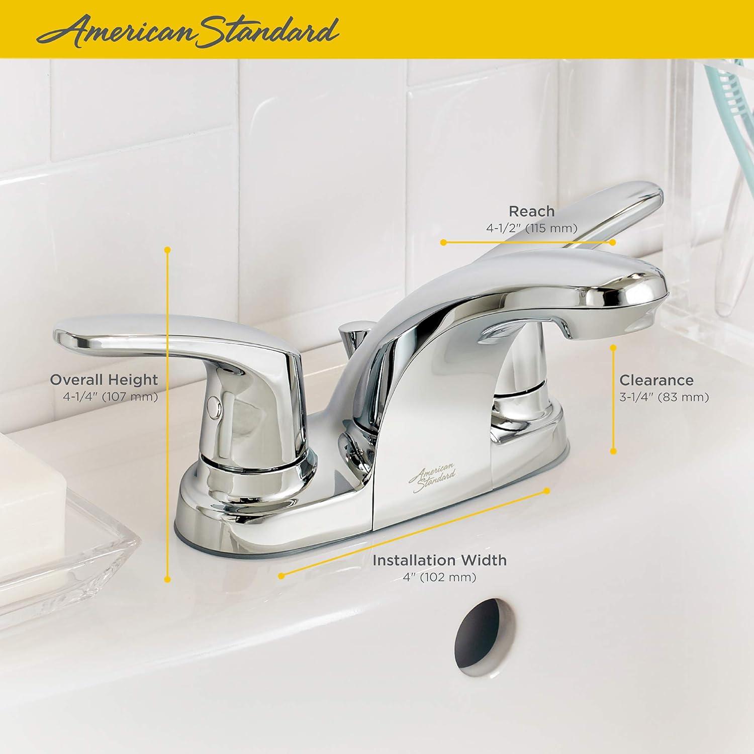 Colony Pro Centerset Bathroom Faucet with Drain Assembly