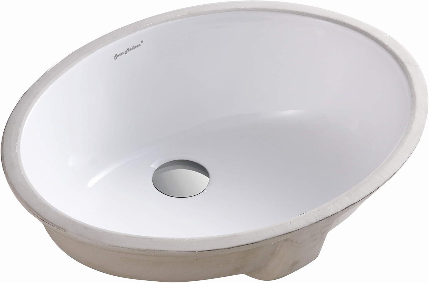 Monaco 19 Oval Under-Mount Bathroom Sink