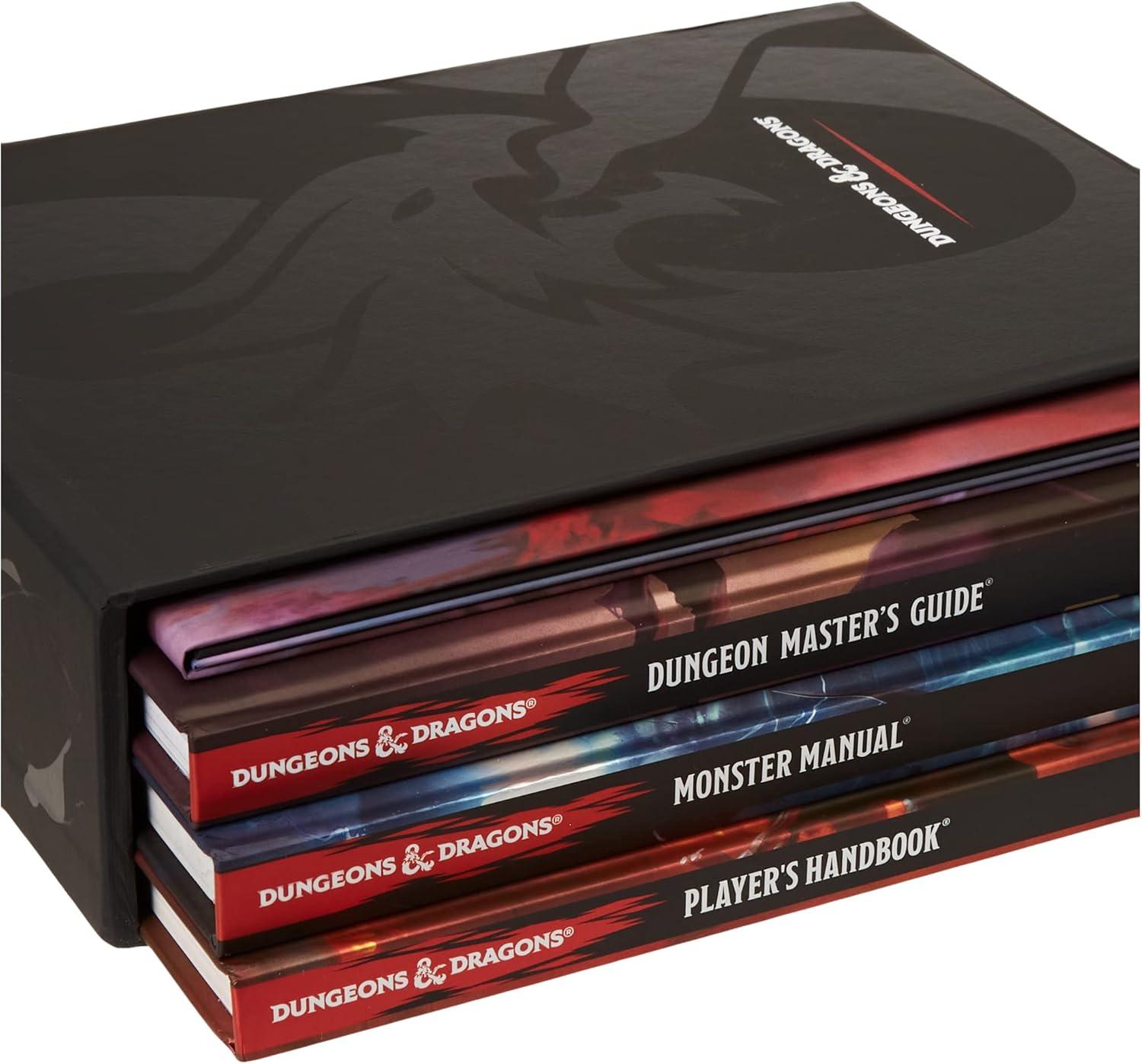 Dungeons & Dragons Black Foil Core Rulebooks Gift Set