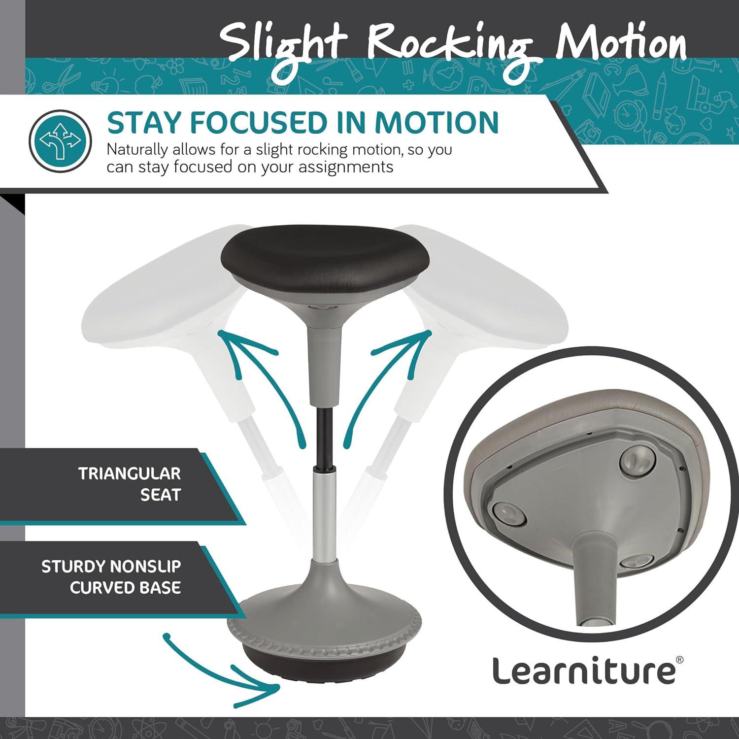 Adjustable Height Active Learning Stool