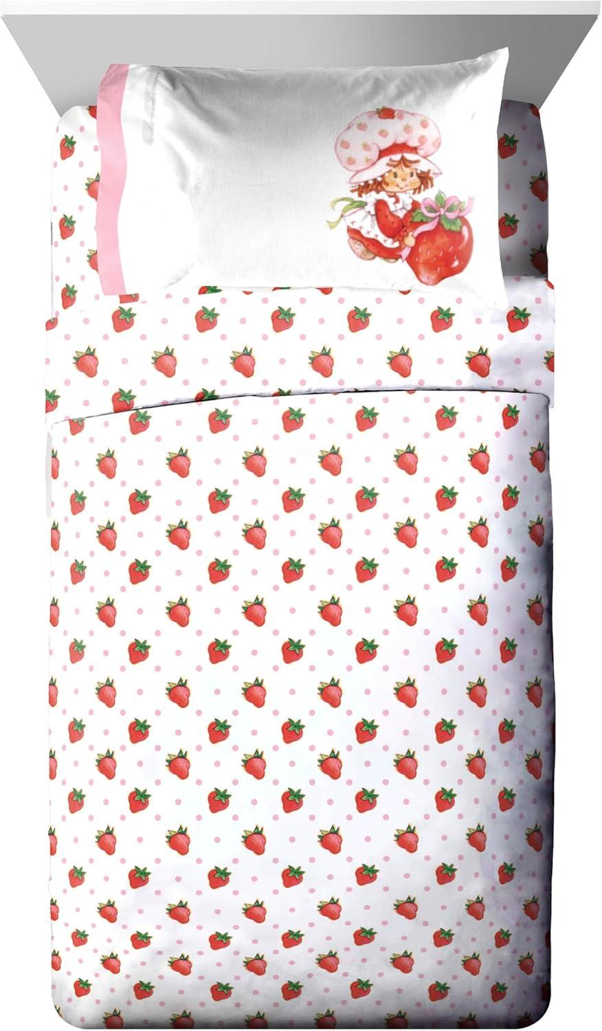 Jay Franco Strawberry Shortcake Full Bed Set