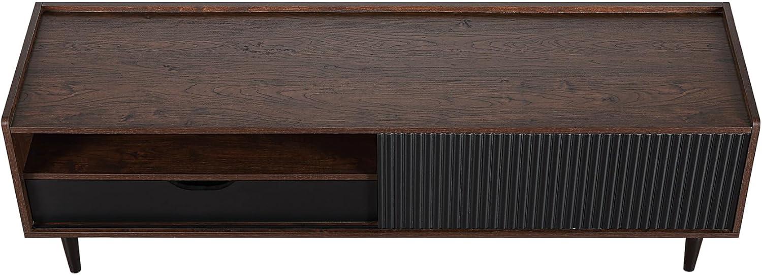 Duane Modern Ribbed TV Stand for TVs up to 55" - Manhattan Comfort