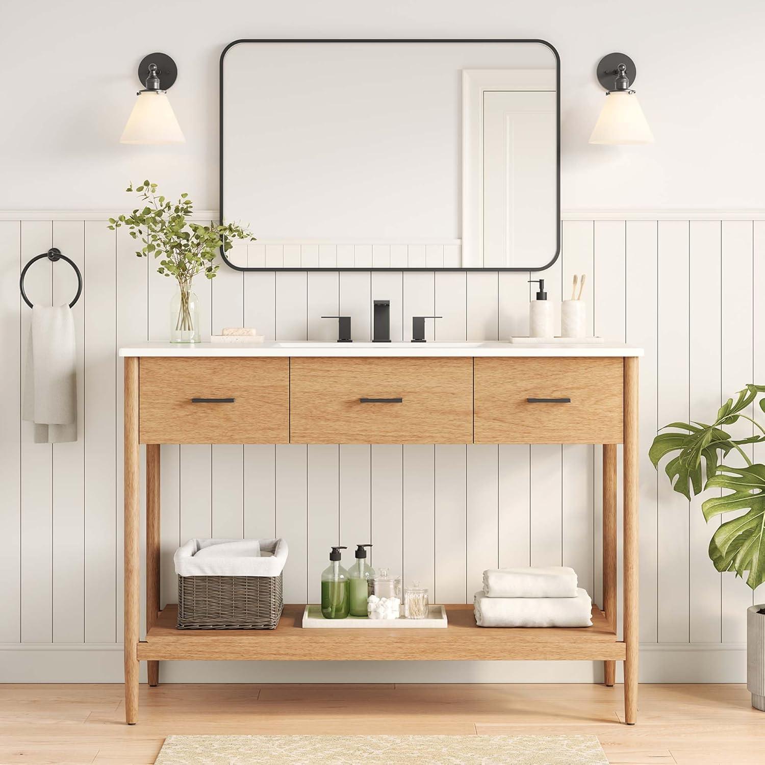 Modway Modway Zaire 46.5" Double Bathroom Vanity Base Only