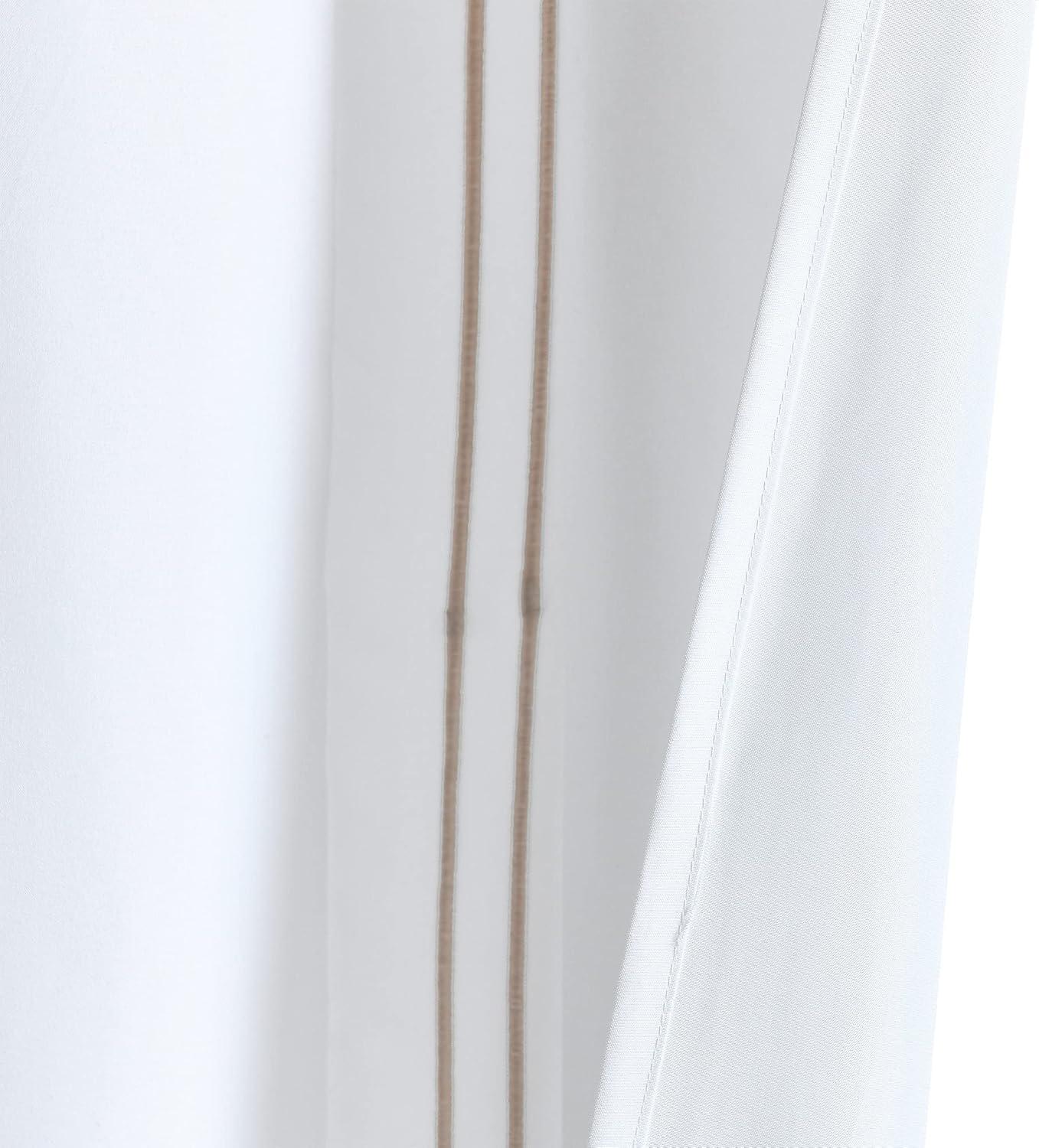 Lush Decor Geometric Shower Curtain