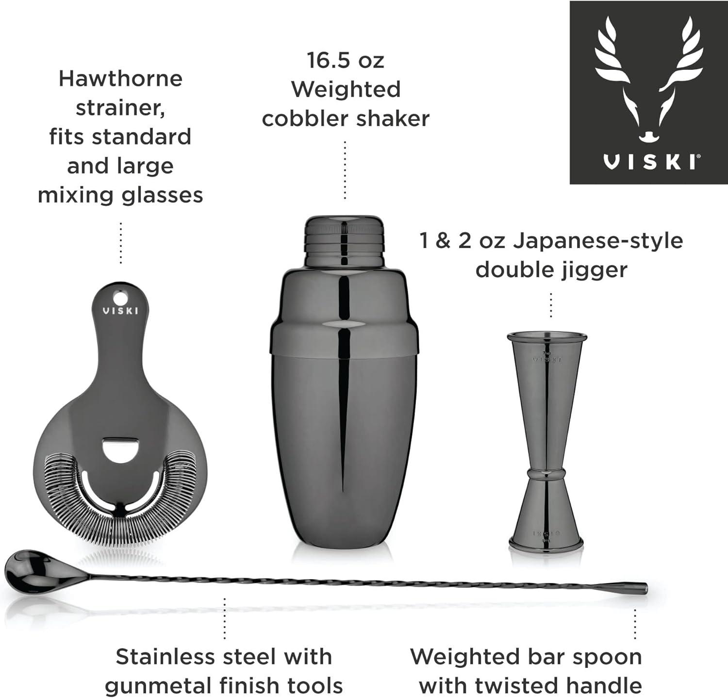 4-Piece Warren Barware Set