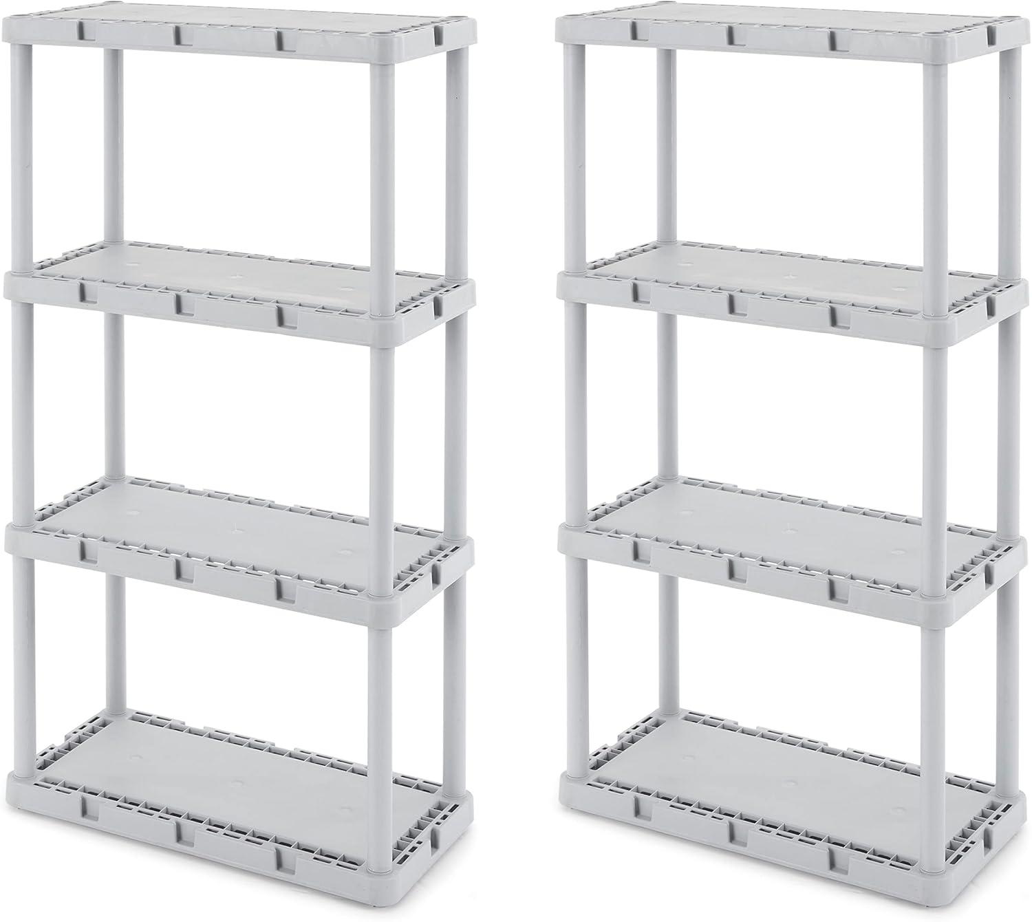 12'' W Plastic Shelving Unit