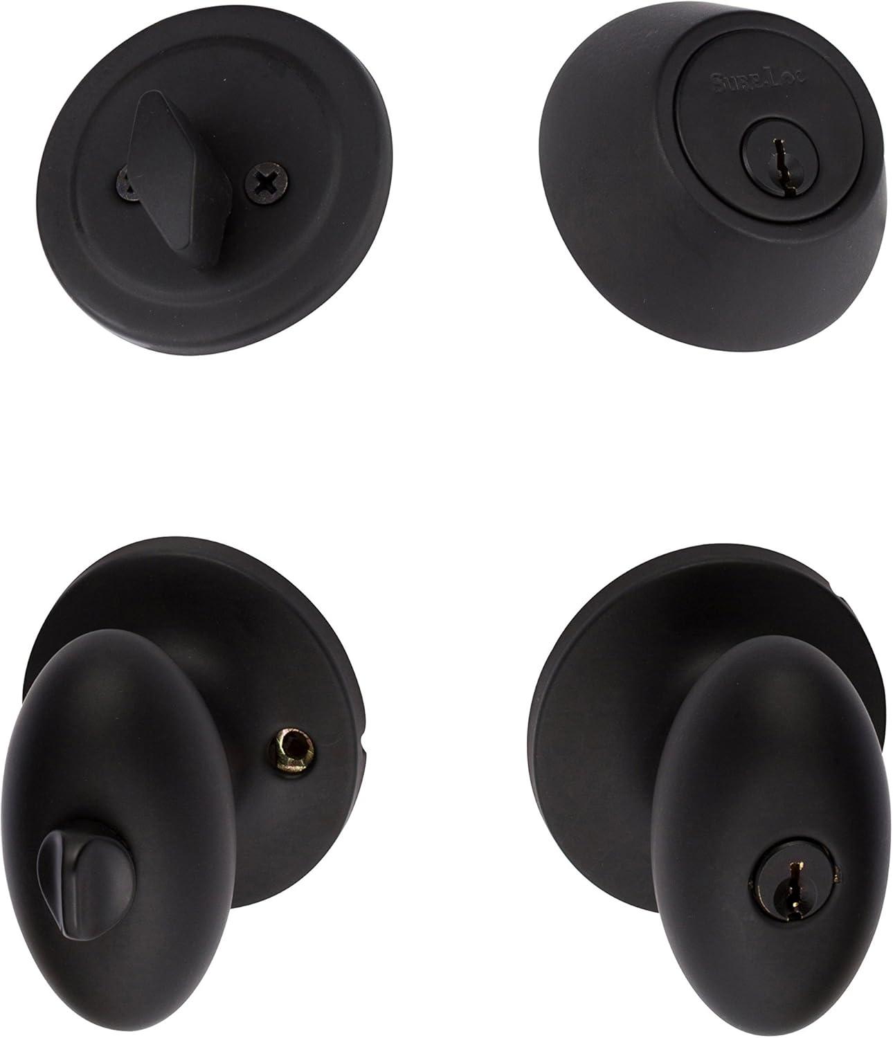 Complete Arapaho Entry Knob Set with Single Cylinder Deadbolt