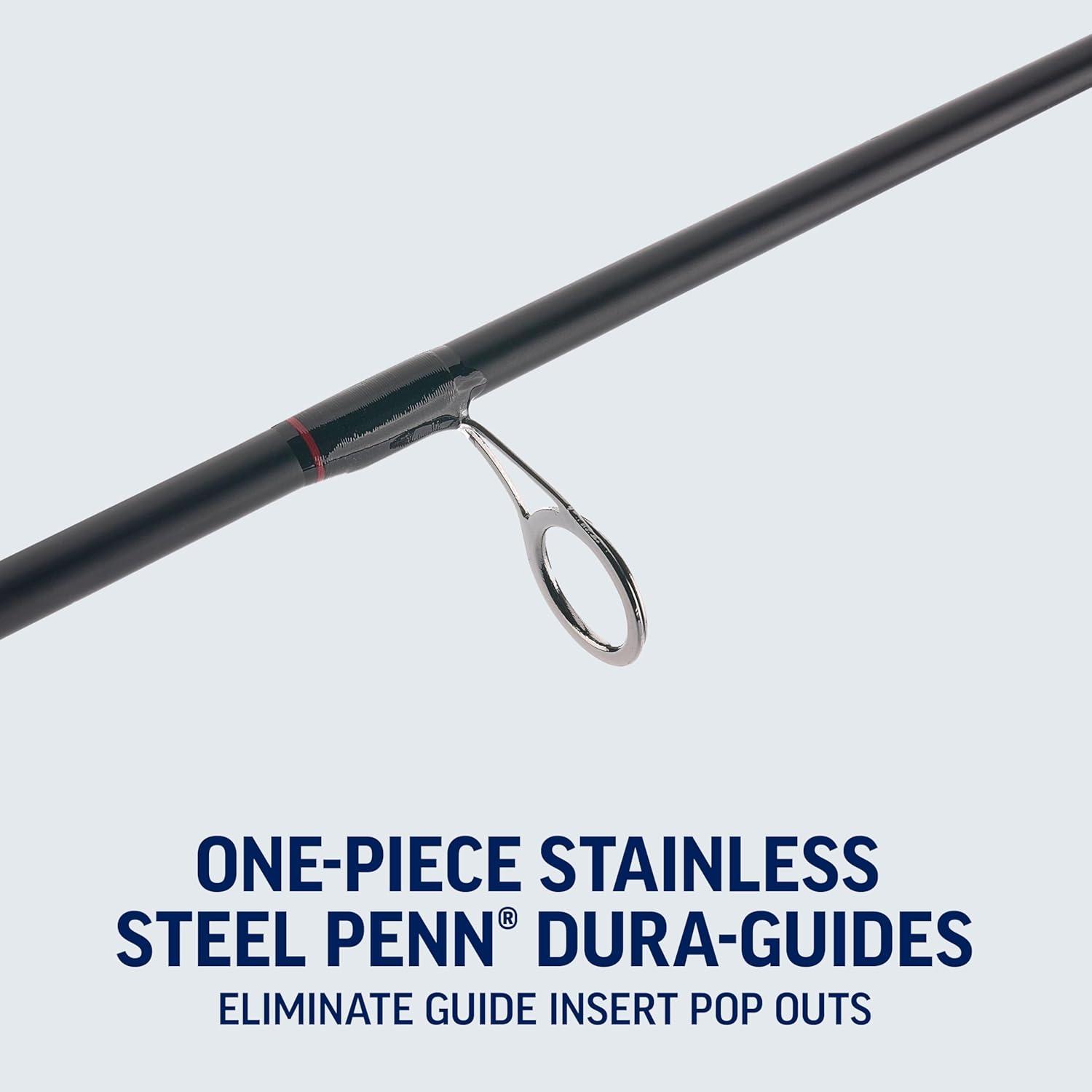 PENN Fierce IV Combo, 10' Heavy Fishing Rod, 8000 Size Reel