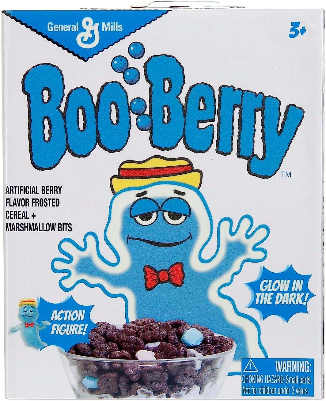 General Mills Monster Cereals Boo-Berry Action Figure (Glow-in-the-Dark)