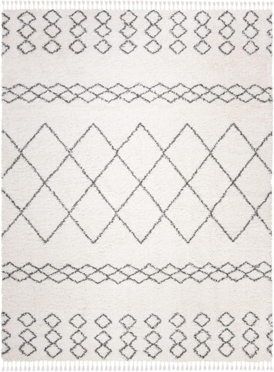 Moroccan Fringe Shag MFG343 Area Rug  - Safavieh