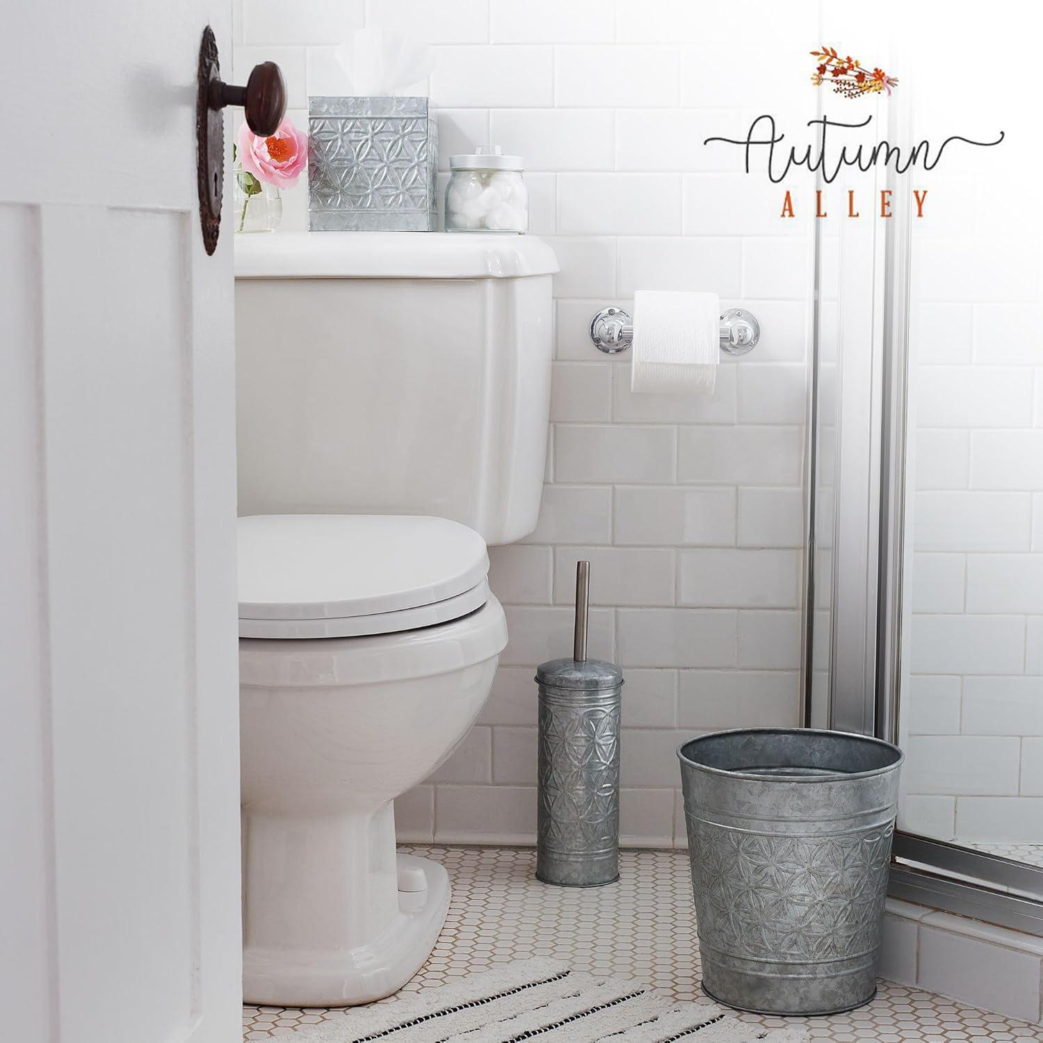 Autumn Alley Autumn Alley Alley Metal Toilet Brush And Holder