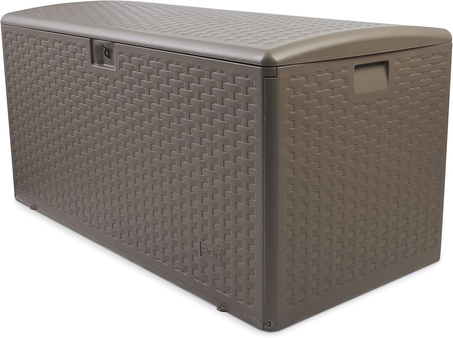 Plastic Development Group Plastic Development Group 48'' W 99 Gallons Water Resistant Resin Deck Box in Gray