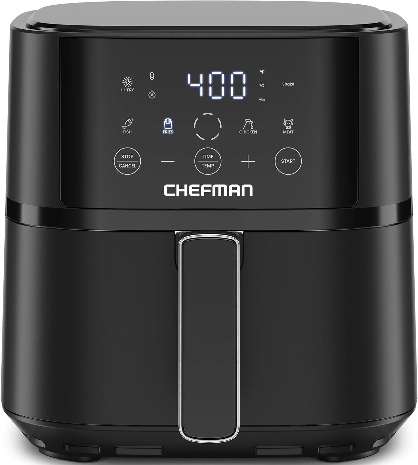 Chefman 4 Liter Air Fryer Black