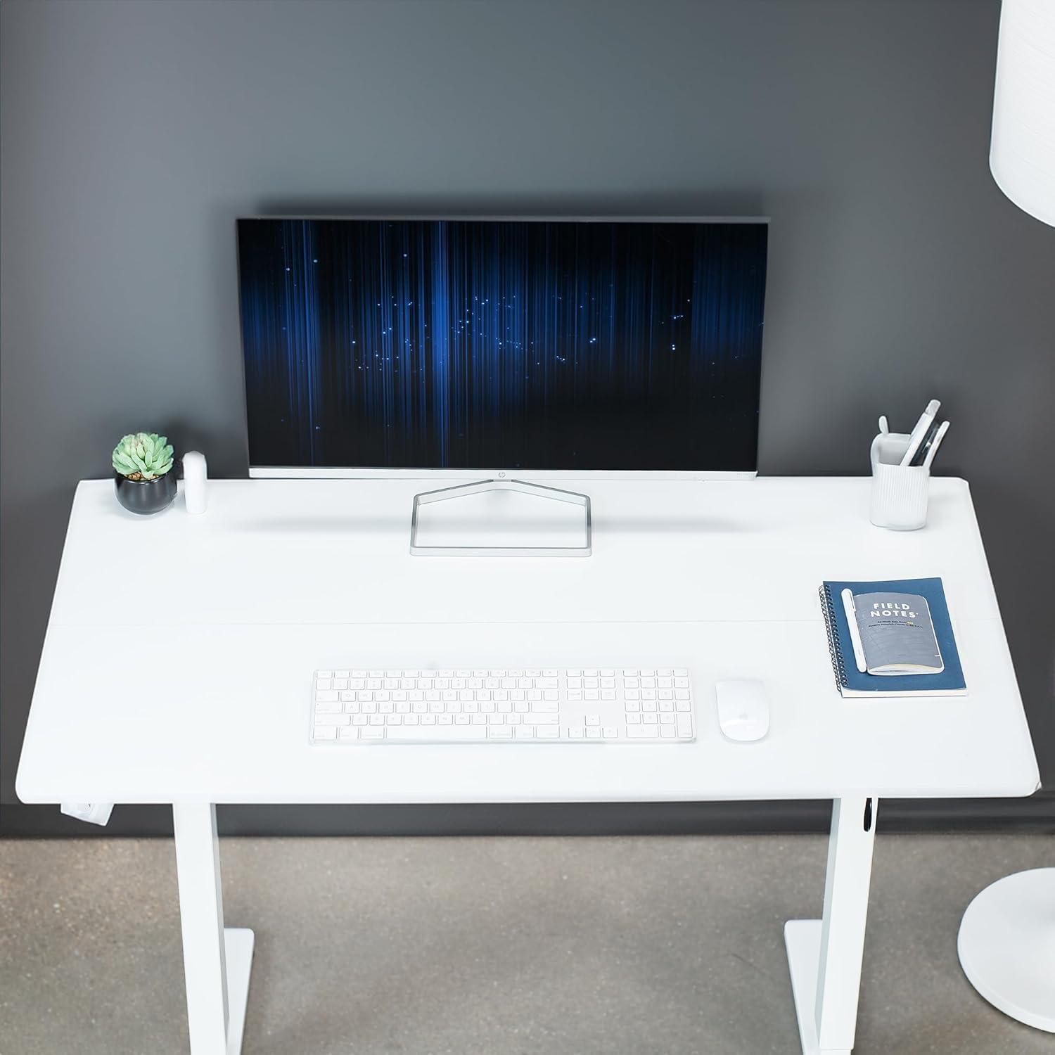 Vivo VIVO Electric 44"x 24" Sit Stand Desk, Height Adjustable Workstation (E144B series)