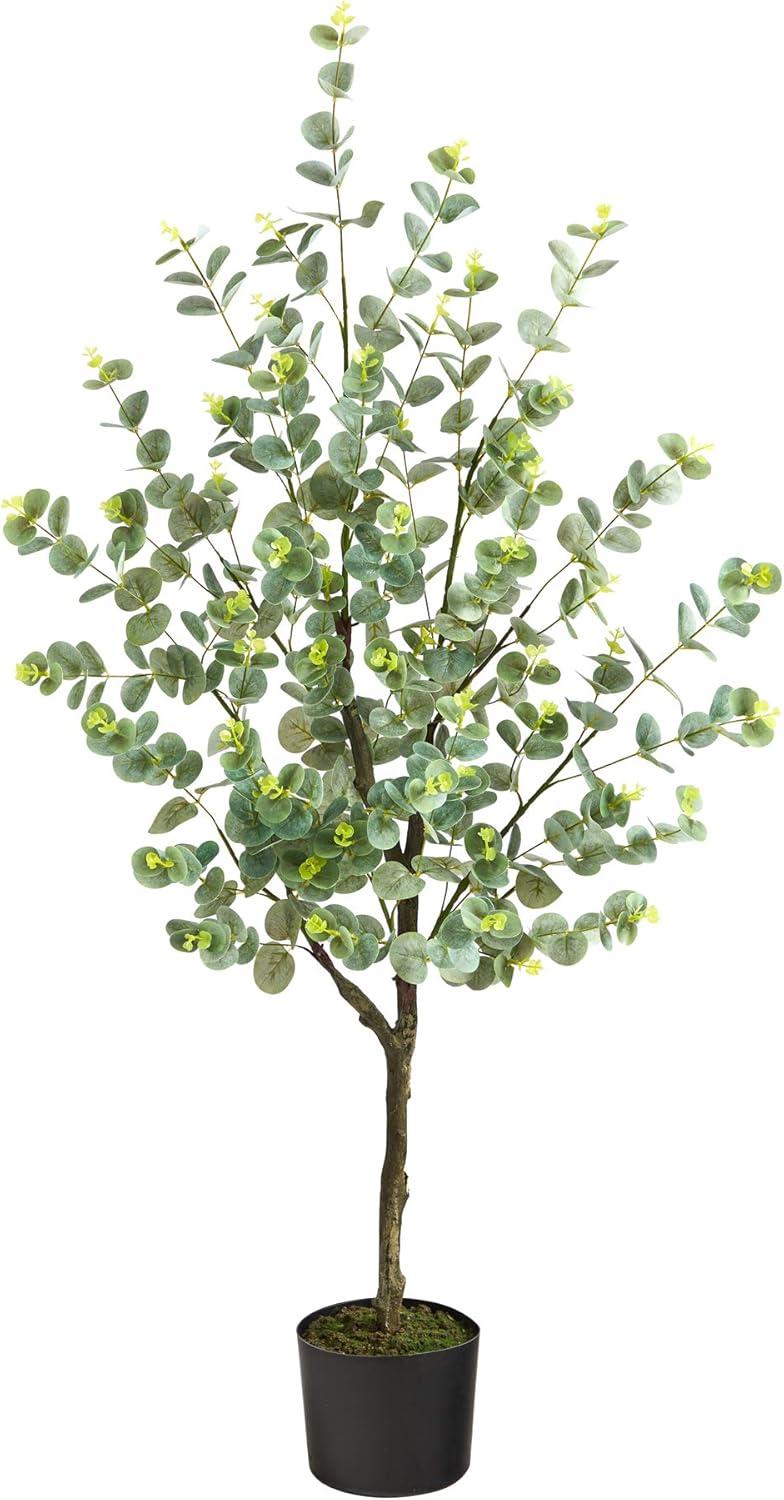 Nearly Natural 4-ft Eucalyptus Artificial Tree