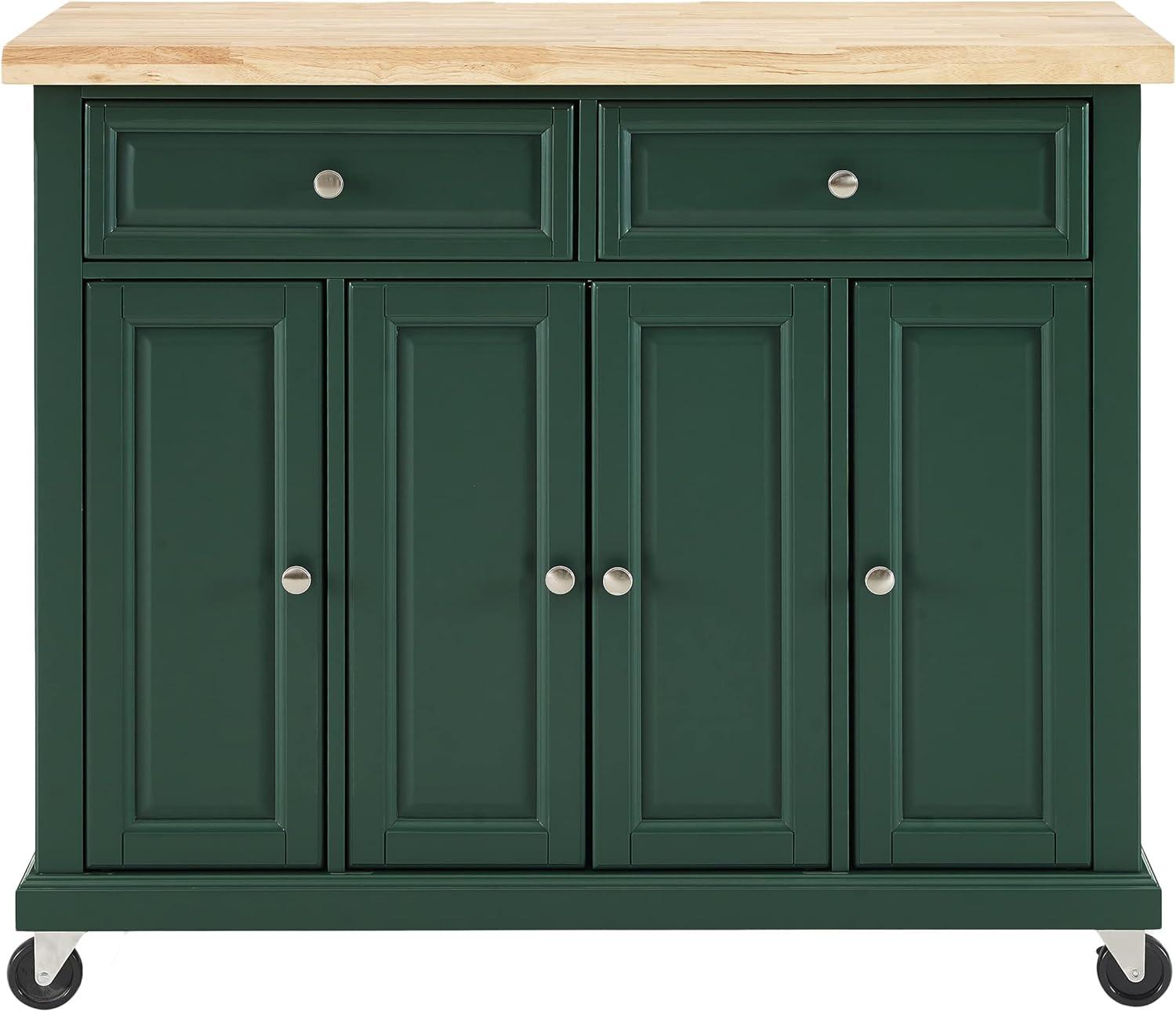 Madison Solid Wood Top Kitchen Island