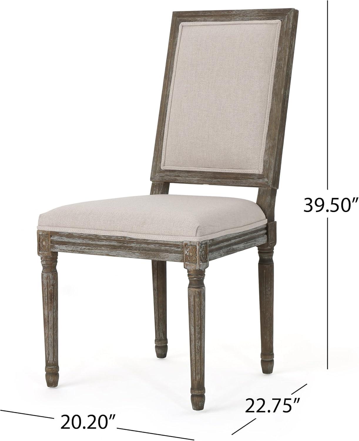Libretto 20.5'' H Linen Upholstered Side Chair